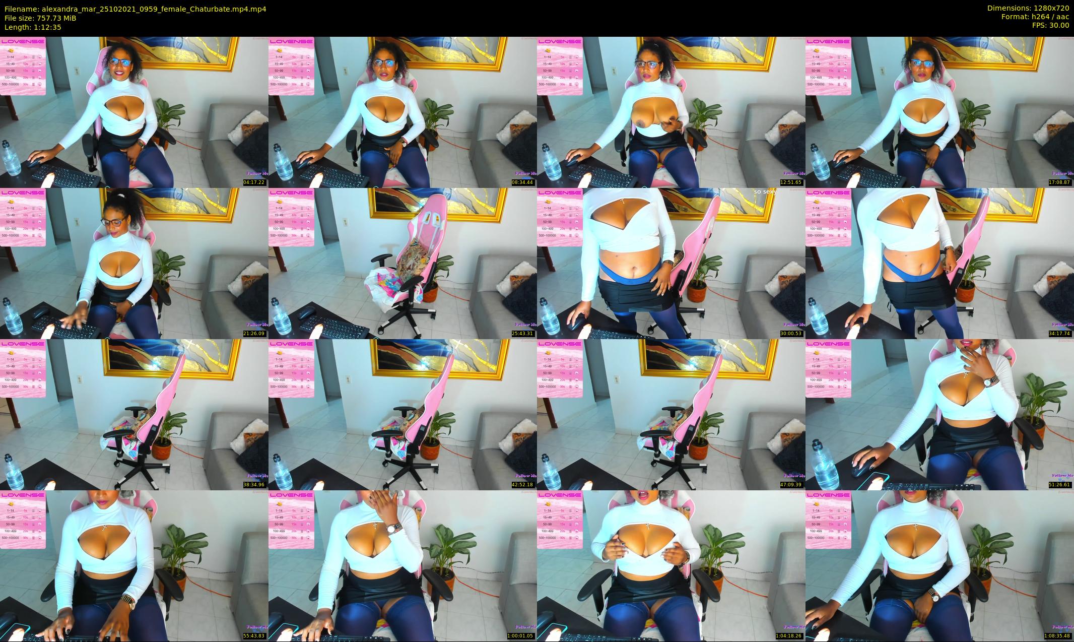 alexandra_mar — 73 minute Chaturbate female cam show recording, 720p, Oct 25, 2021