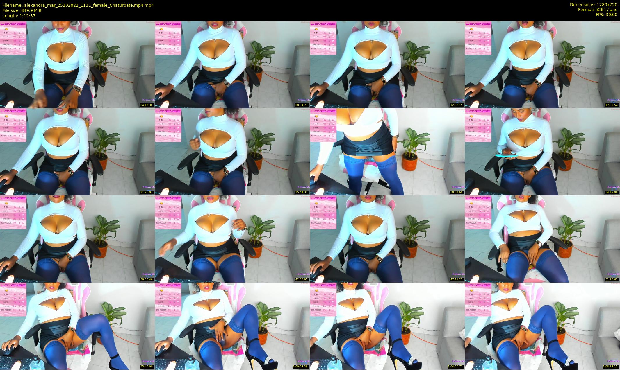 alexandra_mar — 73 minute Chaturbate female cam show recording, 720p, Oct 25, 2021
