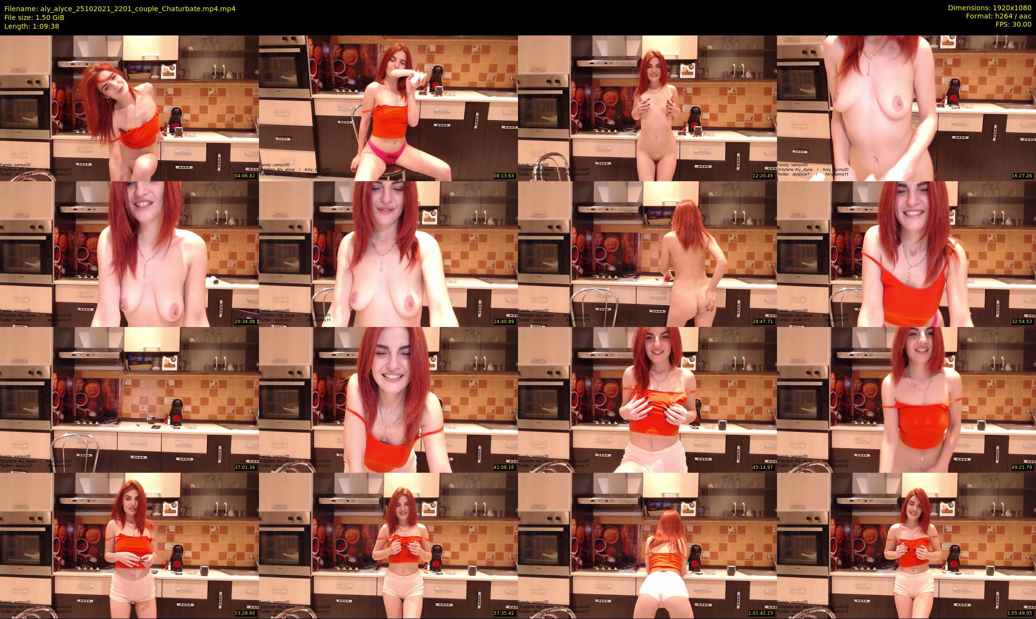 aly_alyce — 70 minute Chaturbate female cam show recording, 1080p, Oct 25, 2021