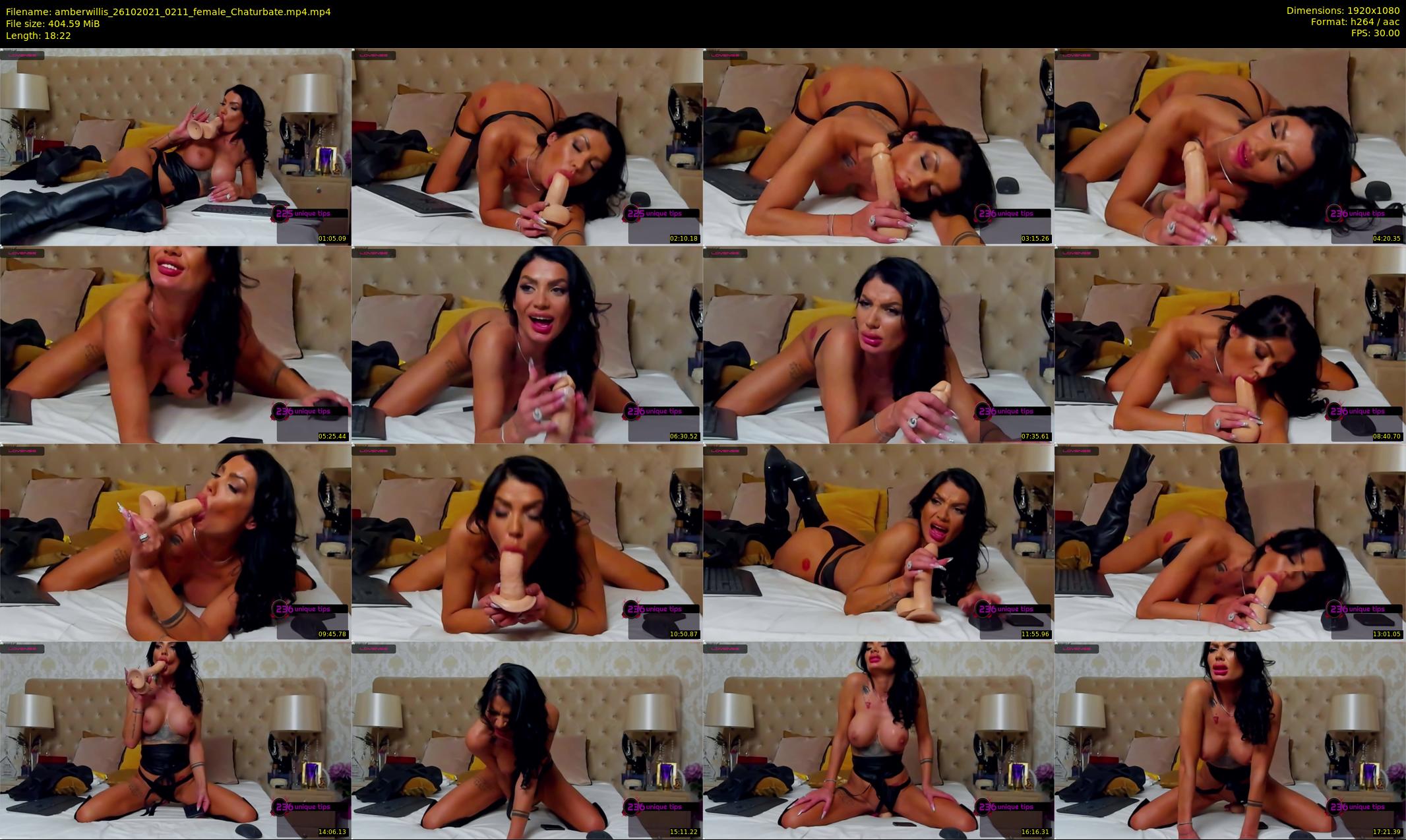 amberwillis — 19 minute Chaturbate female cam show recording, 1080p, Oct 26, 2021