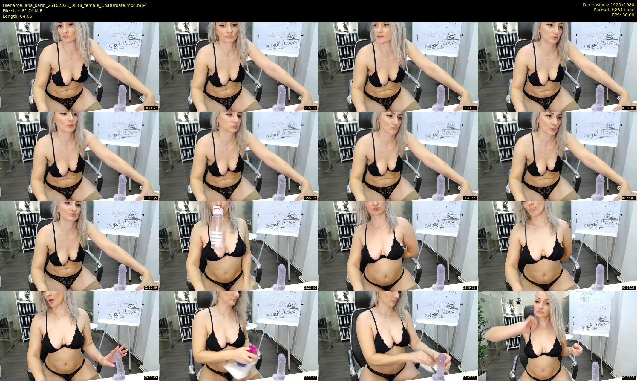 ana_karin — 5 minute Chaturbate female cam show recording, 1080p, Oct 25, 2021