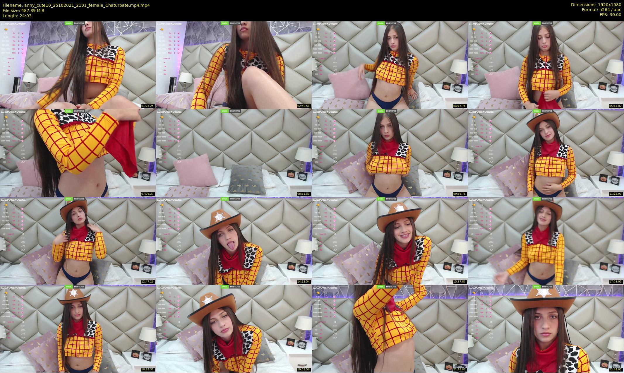 anny_cute10 — 25 minute Chaturbate female cam show recording, 1080p, Oct 25, 2021