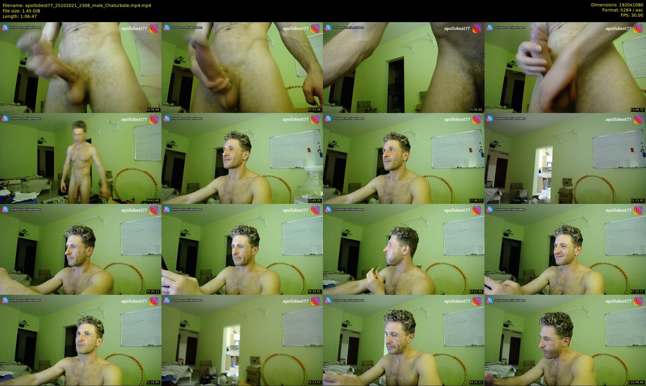apollobest77 — 67 minute Chaturbate male cam show recording, 1080p, Oct 25, 2021