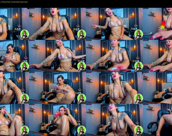 athenearusell — 70 minute Chaturbate female cam show recording, 720p, Oct 25, 2021