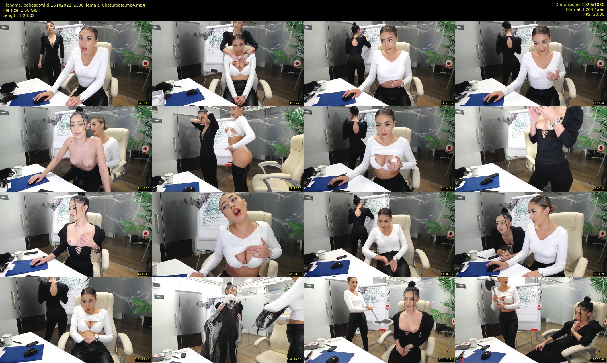 babesgowild — 85 minute Chaturbate couple cam show recording, 1080p, Oct 25, 2021