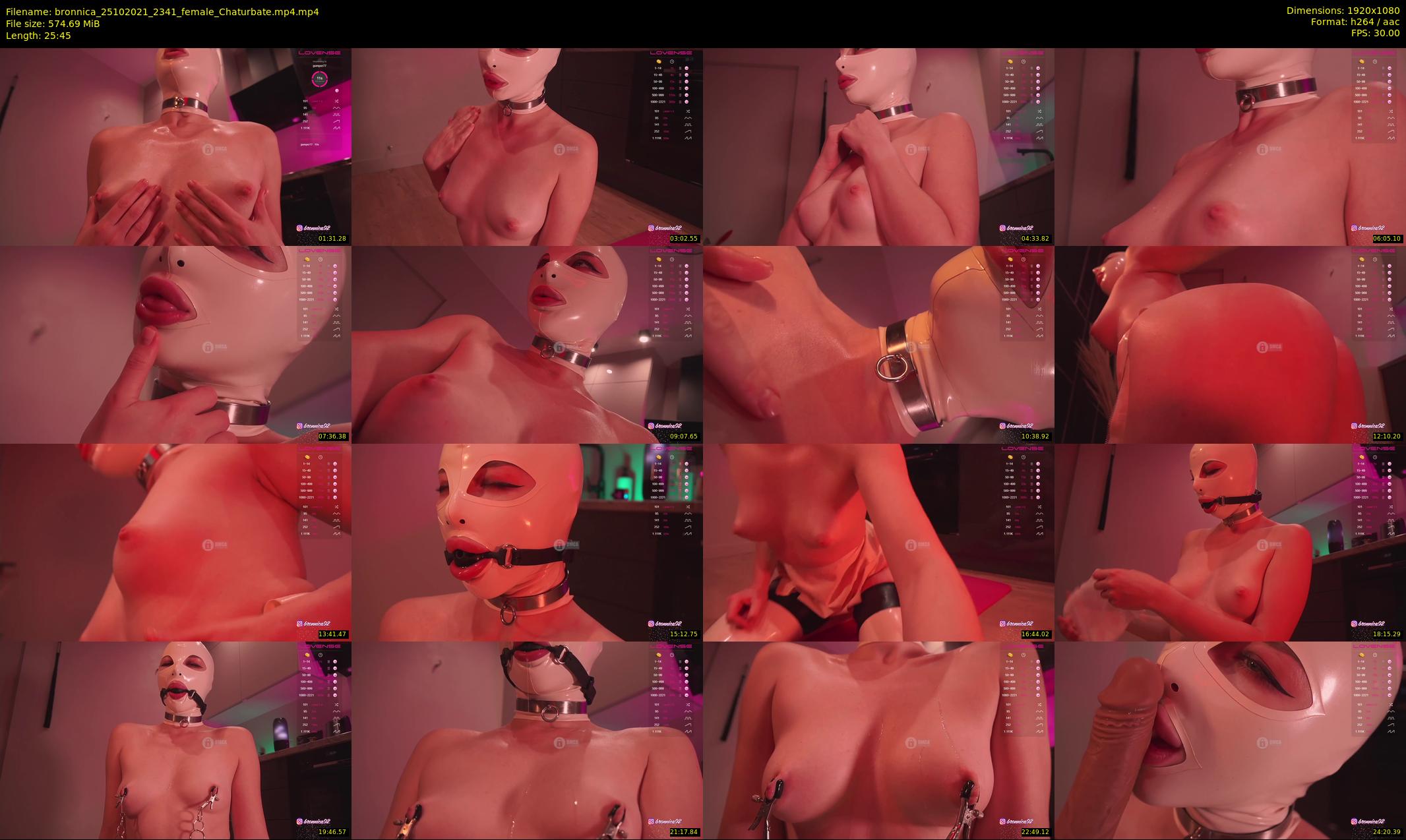 bronnica — 26 minute Chaturbate female cam show recording, 1080p, Oct 25, 2021