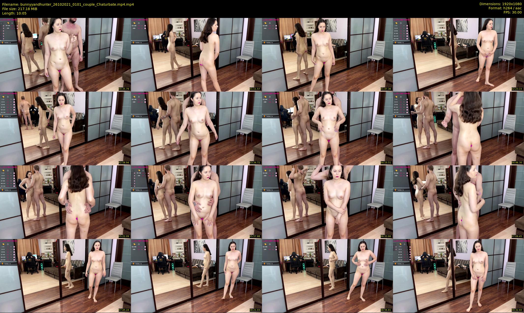 bunnyyandhunter — 11 minute Chaturbate couple cam show recording, 1080p, Oct 26, 2021