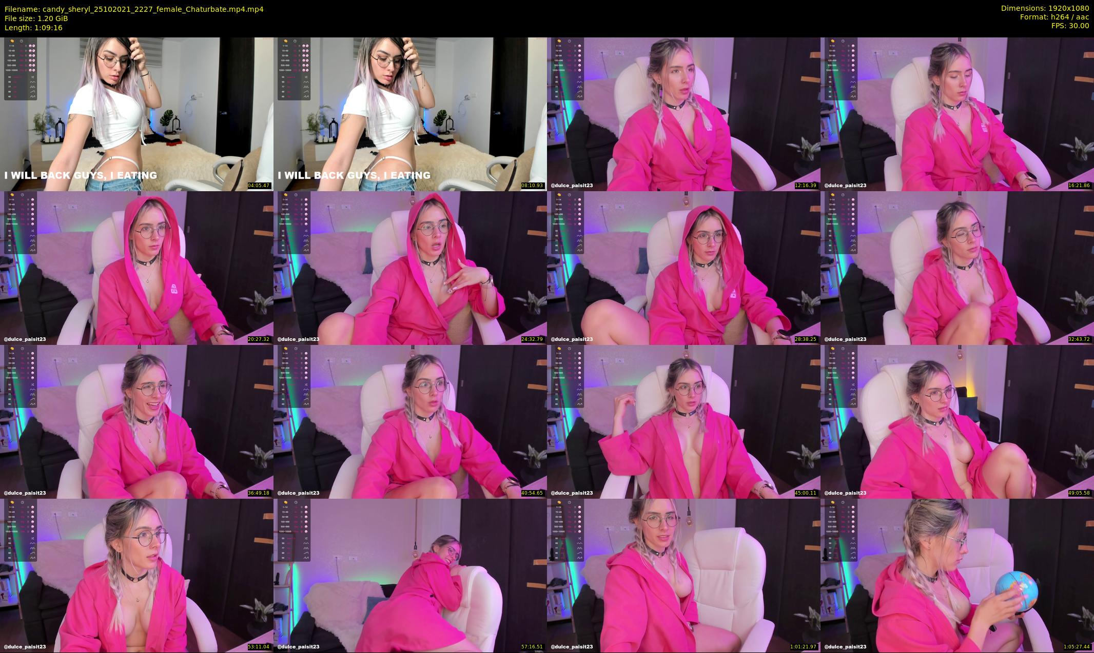 candy_sheryl — 70 minute Chaturbate female cam show recording, 1080p, Oct 25, 2021