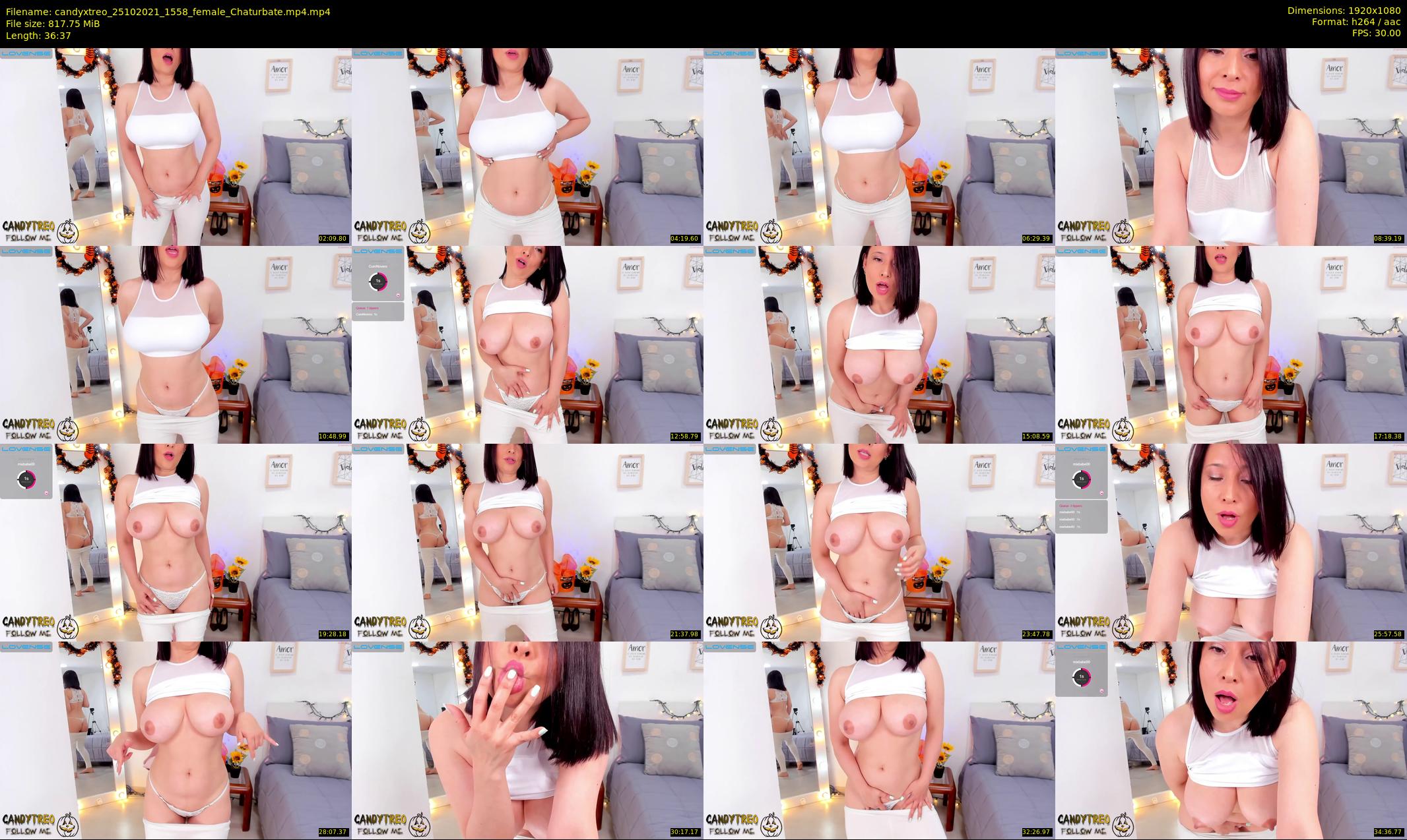 candyxtreo — 37 minute Chaturbate couple cam show recording, 1080p, Oct 25, 2021