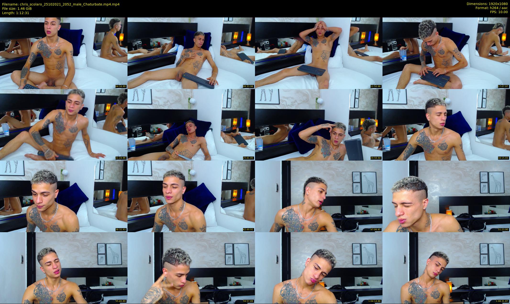 chris_scolaro — 73 minute Chaturbate male cam show recording, 1080p, Oct 25, 2021