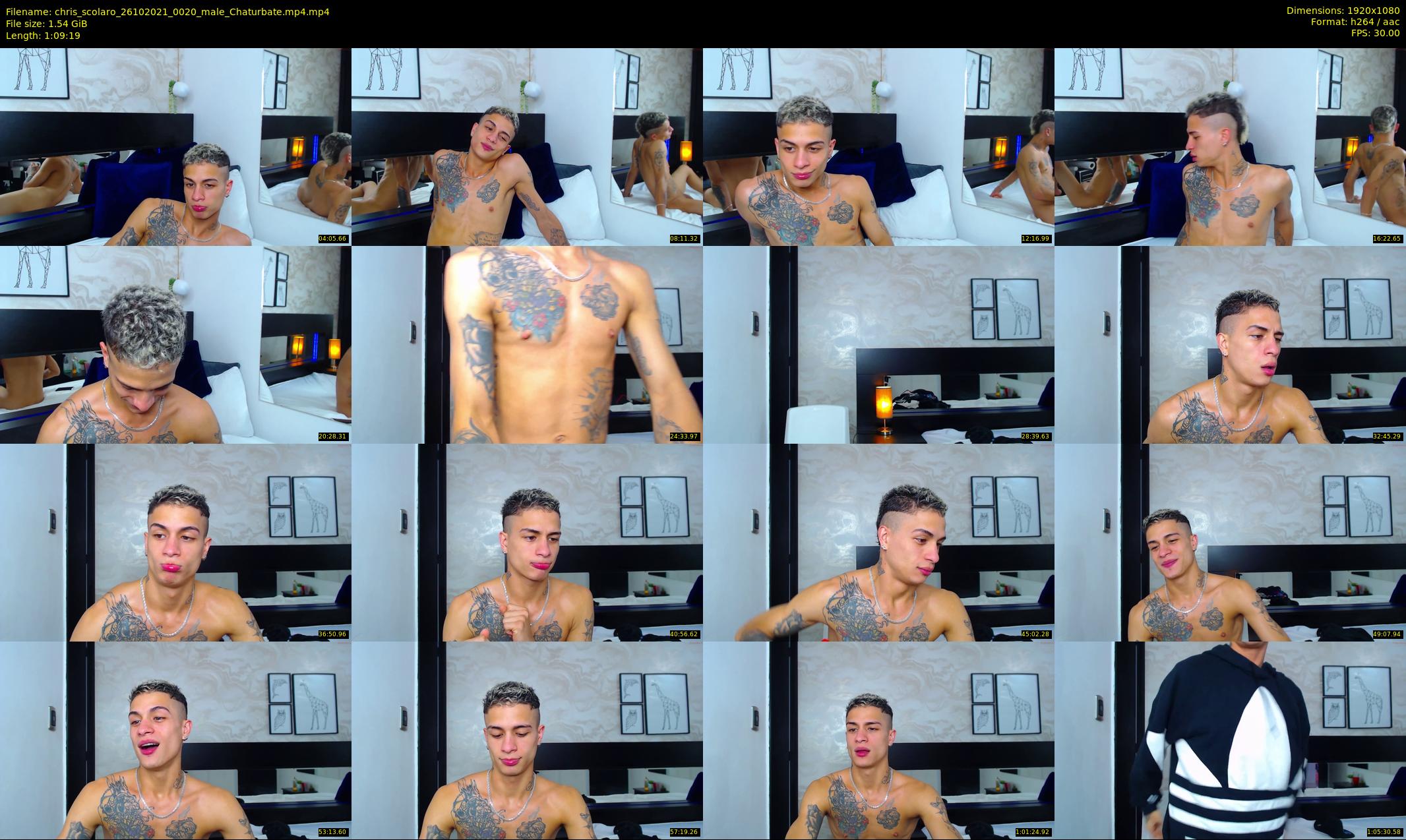 chris_scolaro — 70 minute Chaturbate male cam show recording, 1080p, Oct 26, 2021