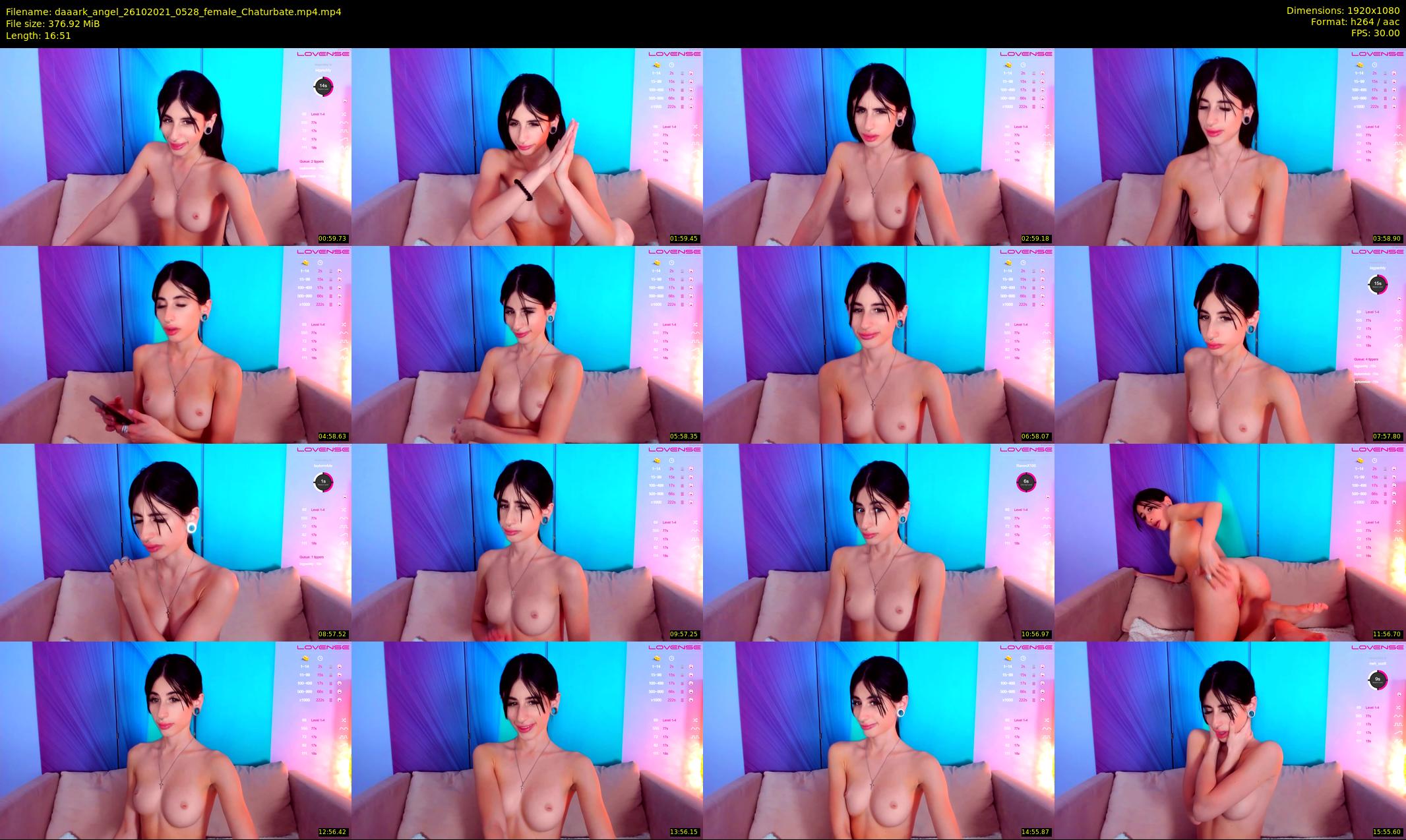 daaark_angel — 17 minute Chaturbate female cam show recording, 1080p, Oct 26, 2021