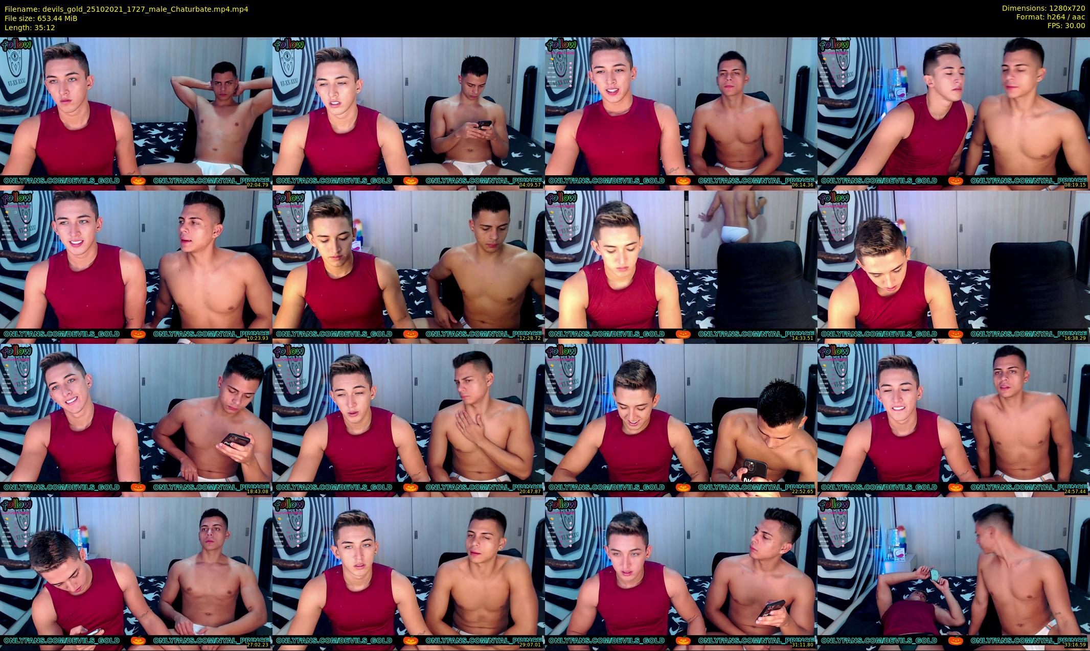 devils_gold — 36 minute Chaturbate male cam show recording, 720p, Oct 25, 2021