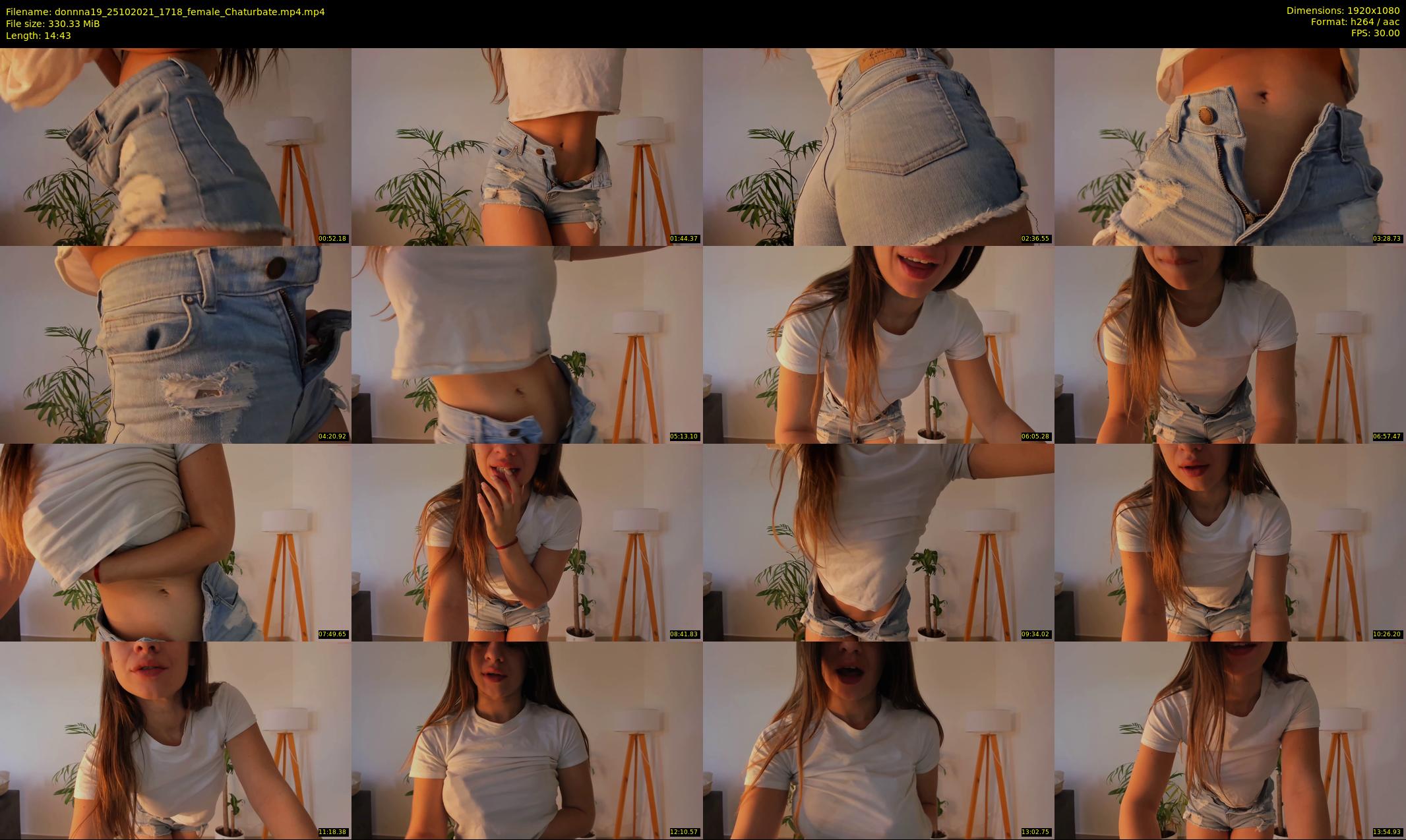 donnna19 — 15 minute Chaturbate female cam show recording, 1080p, Oct 25, 2021