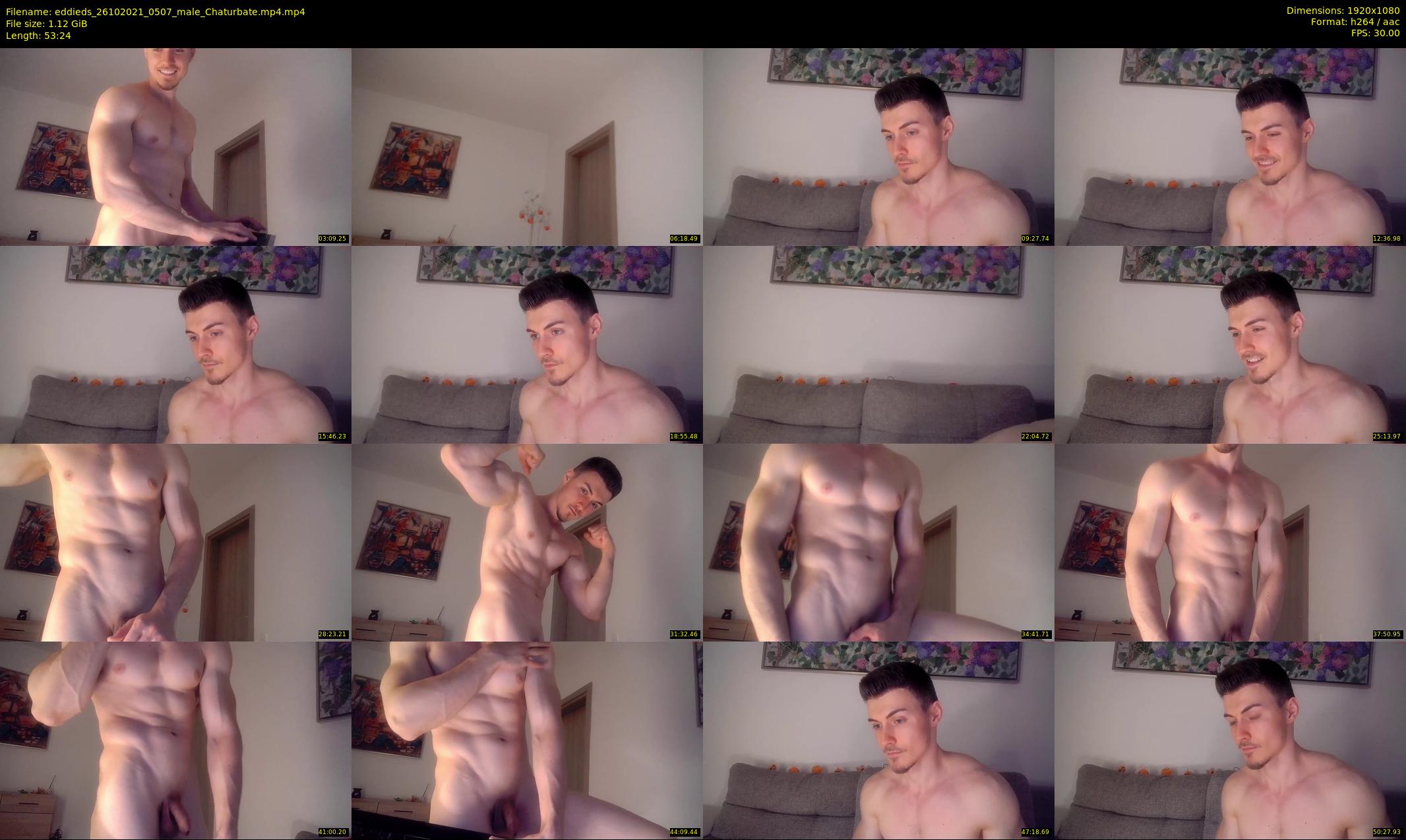 eddieds — 54 minute Chaturbate male cam show recording, 1080p, Oct 26, 2021