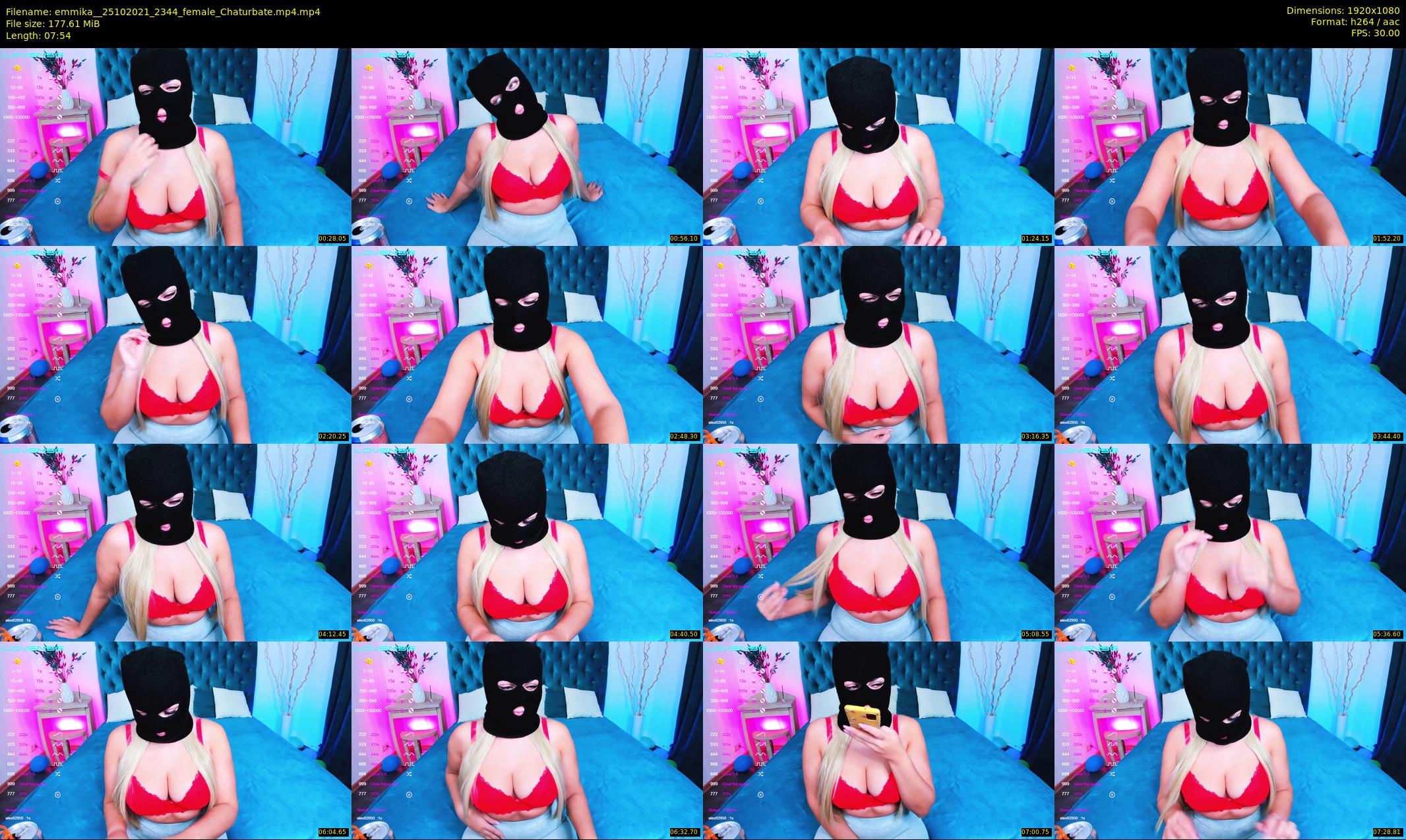 emmika_ — 8 minute Chaturbate female cam show recording, 1080p, Oct 25, 2021
