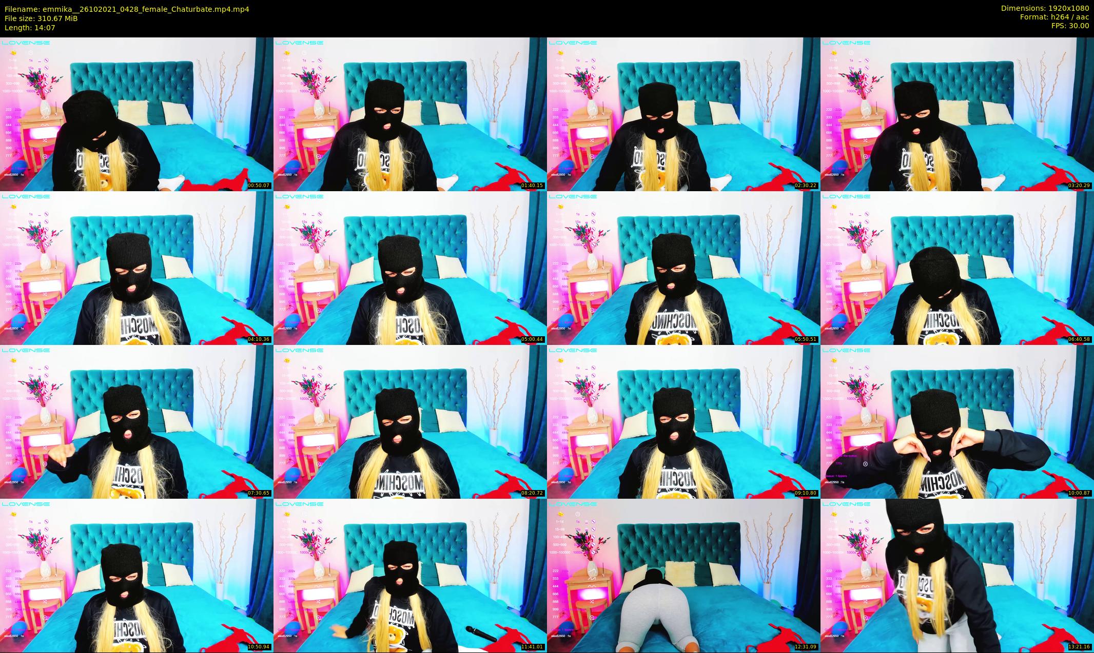 emmika_ — 15 minute Chaturbate female cam show recording, 1080p, Oct 26, 2021