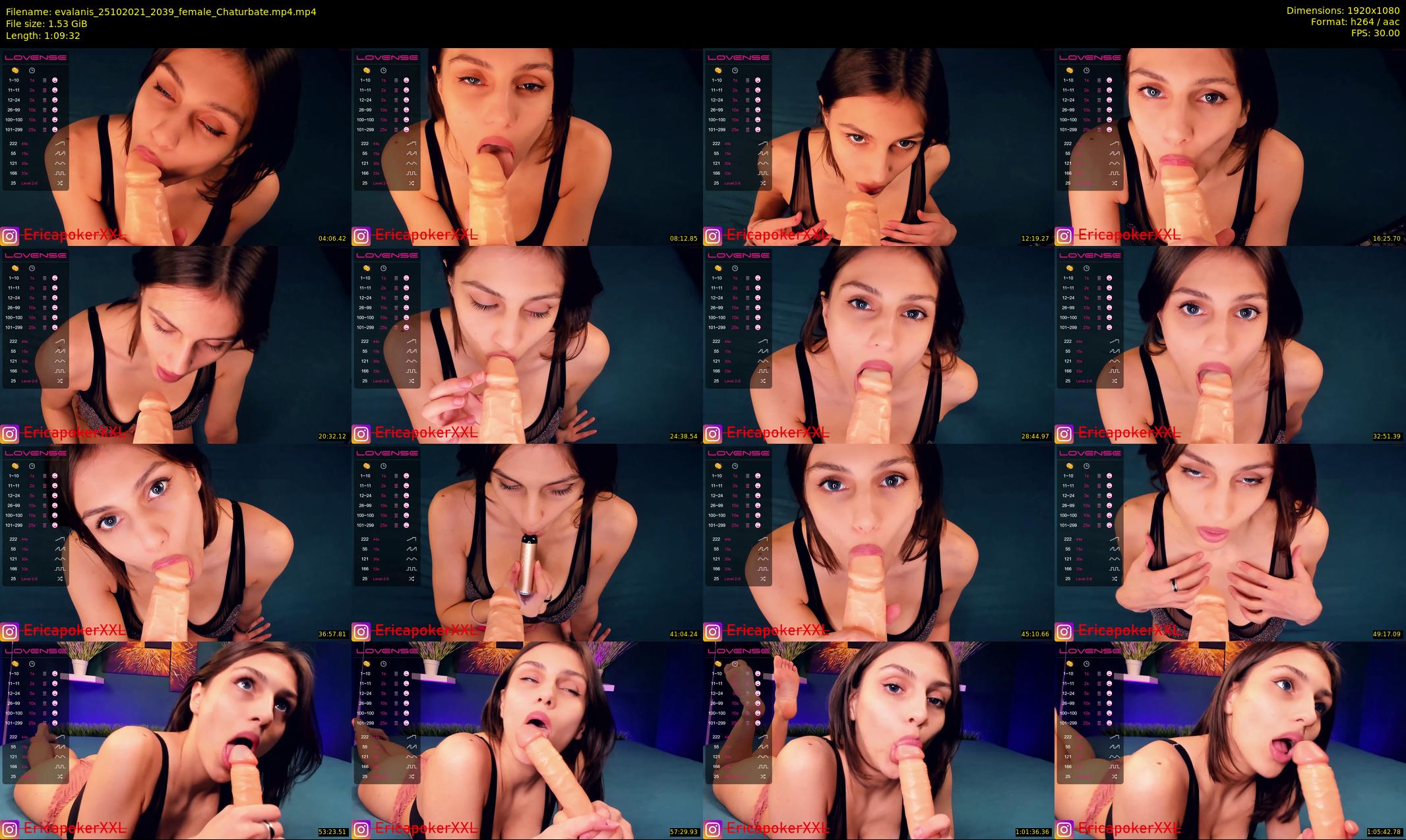 evalanis — 70 minute Chaturbate couple cam show recording, 1080p, Oct 25, 2021