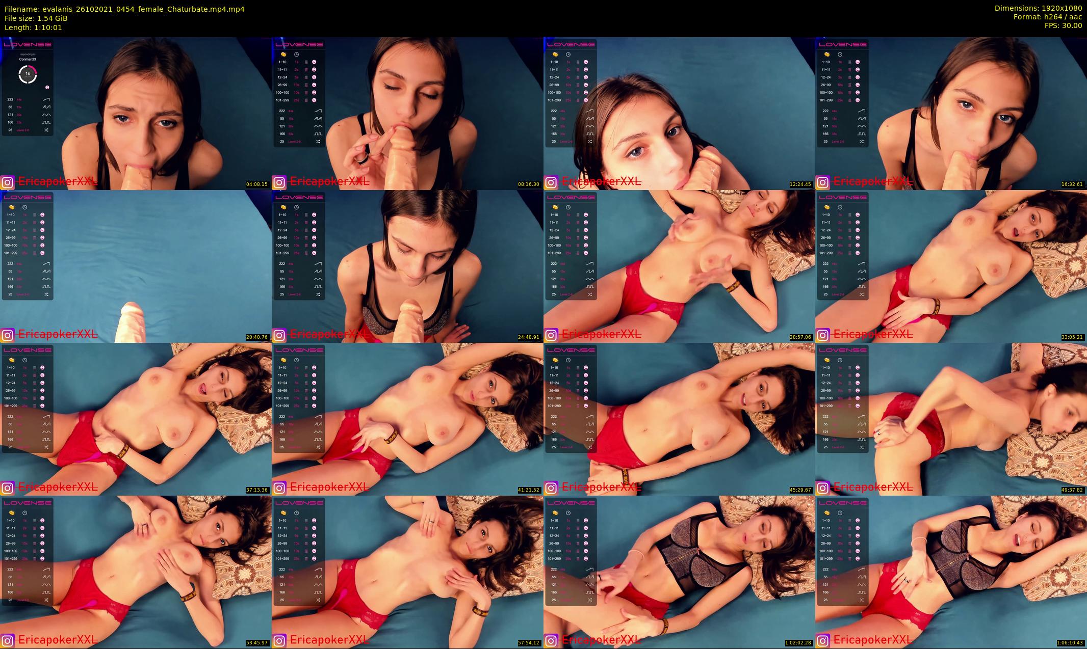 evalanis — 71 minute Chaturbate couple cam show recording, 1080p, Oct 26, 2021