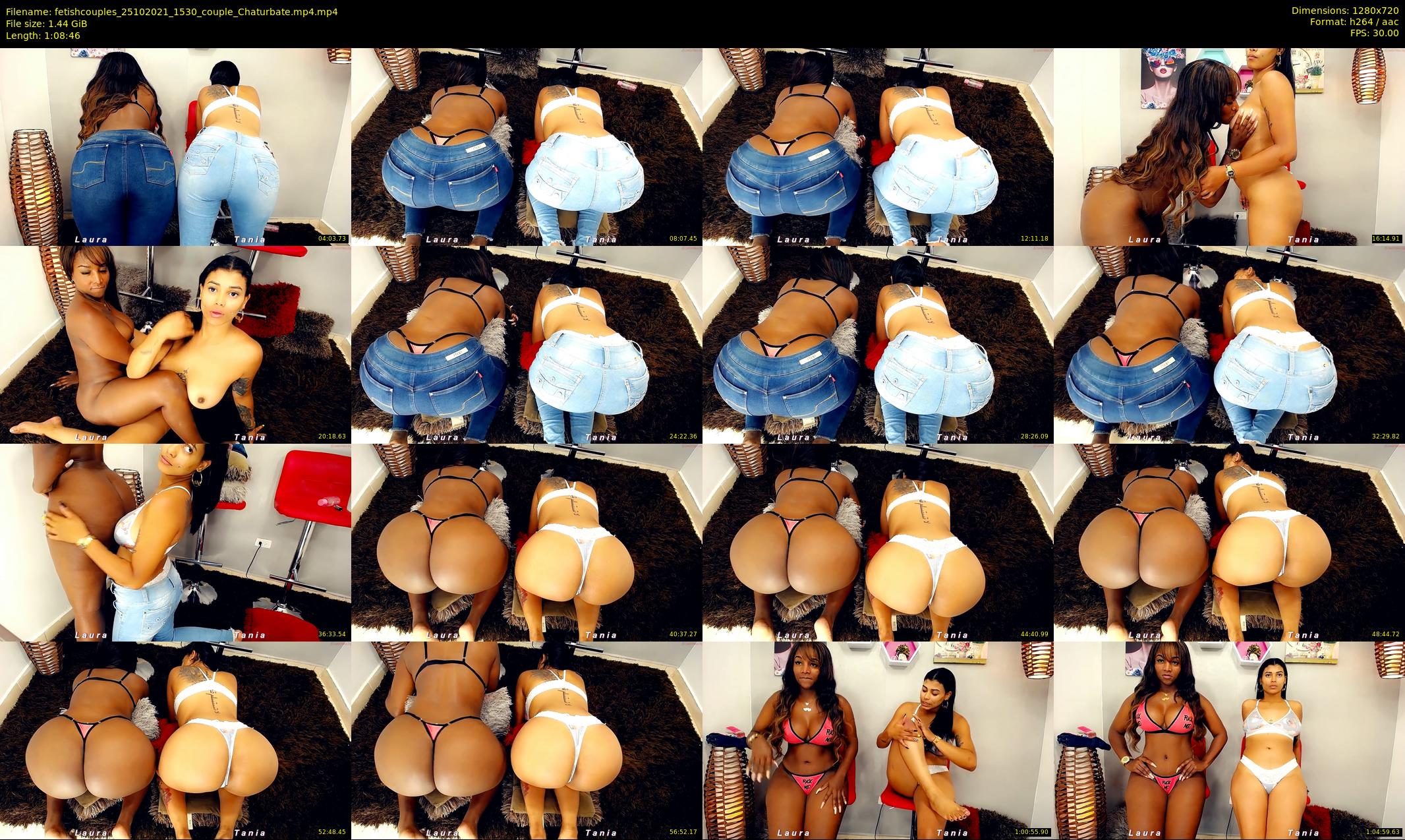 fetishcouples — 69 minute Chaturbate couple cam show recording, 720p, Oct 25, 2021