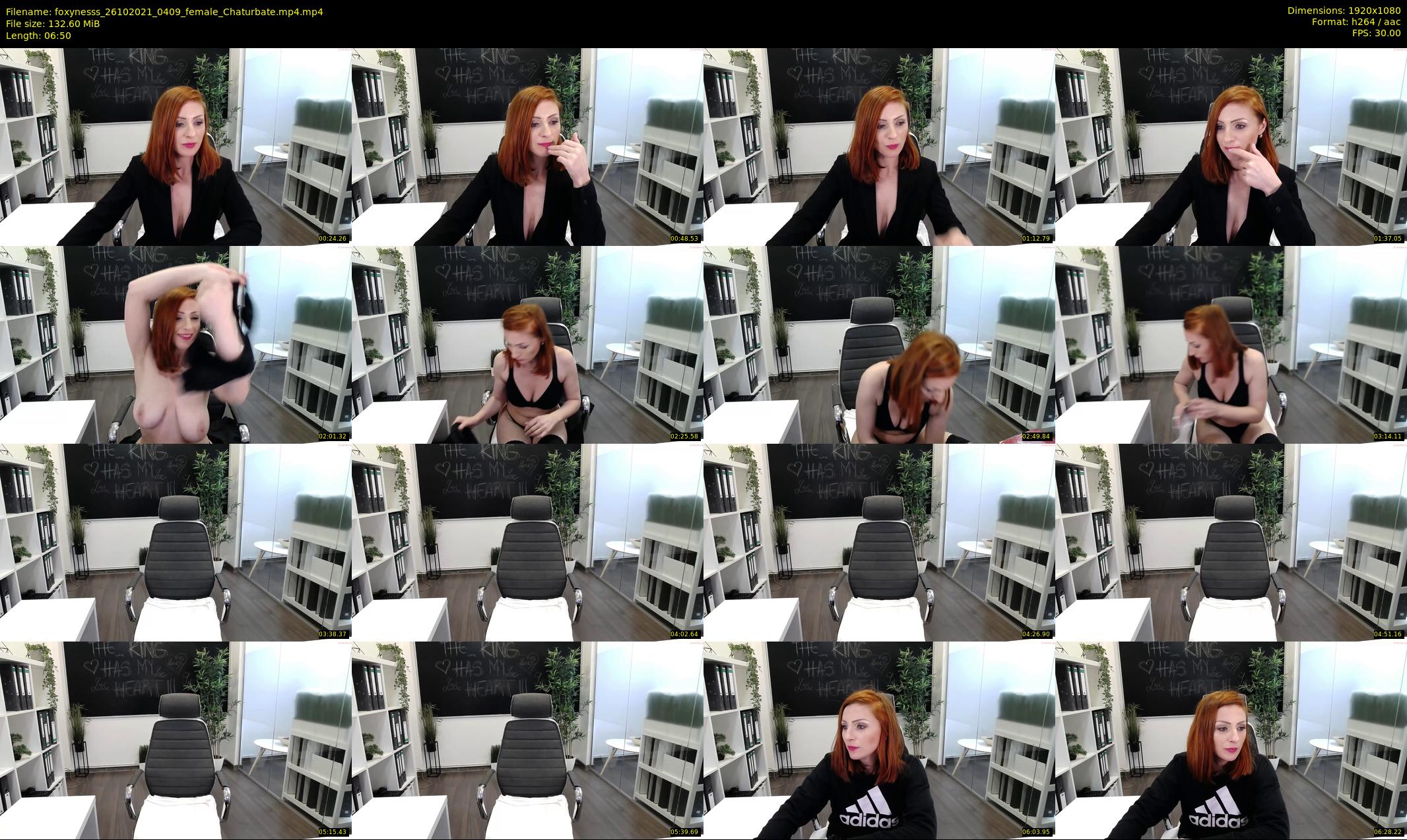 foxynesss — 7 minute Chaturbate female cam show recording, 1080p, Oct 26, 2021