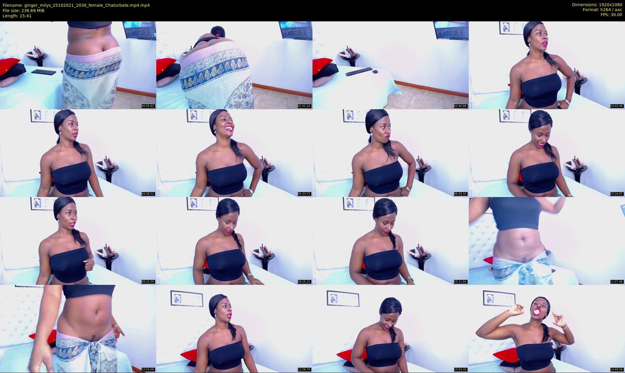 ginger_milys — 16 minute Chaturbate female cam show recording, 1080p, Oct 25, 2021