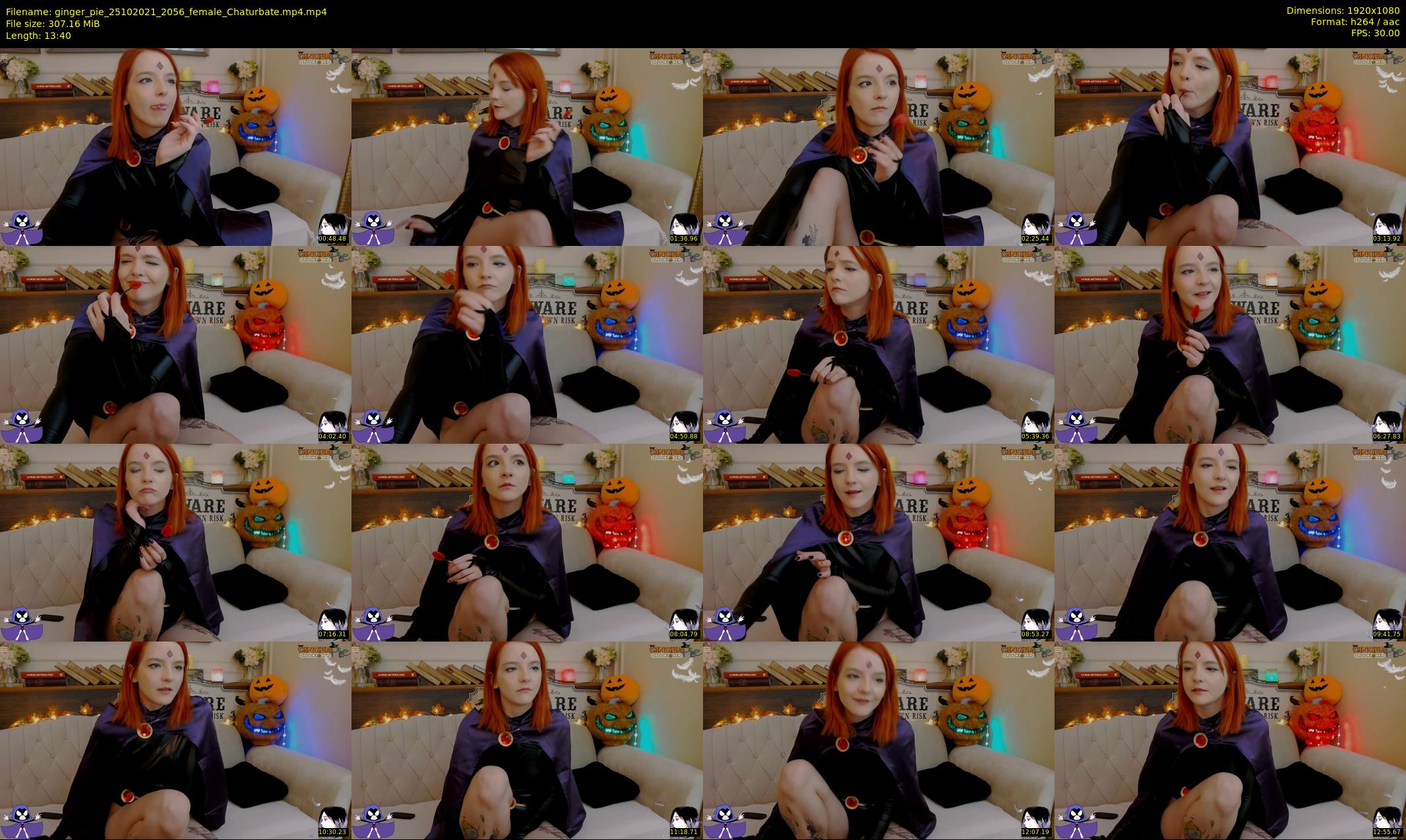 ginger_pie — 14 minute Chaturbate female cam show recording, 1080p, Oct 25, 2021