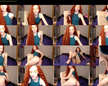 gingerpretty — 70 minute Chaturbate female cam show recording, 720p, Oct 25, 2021