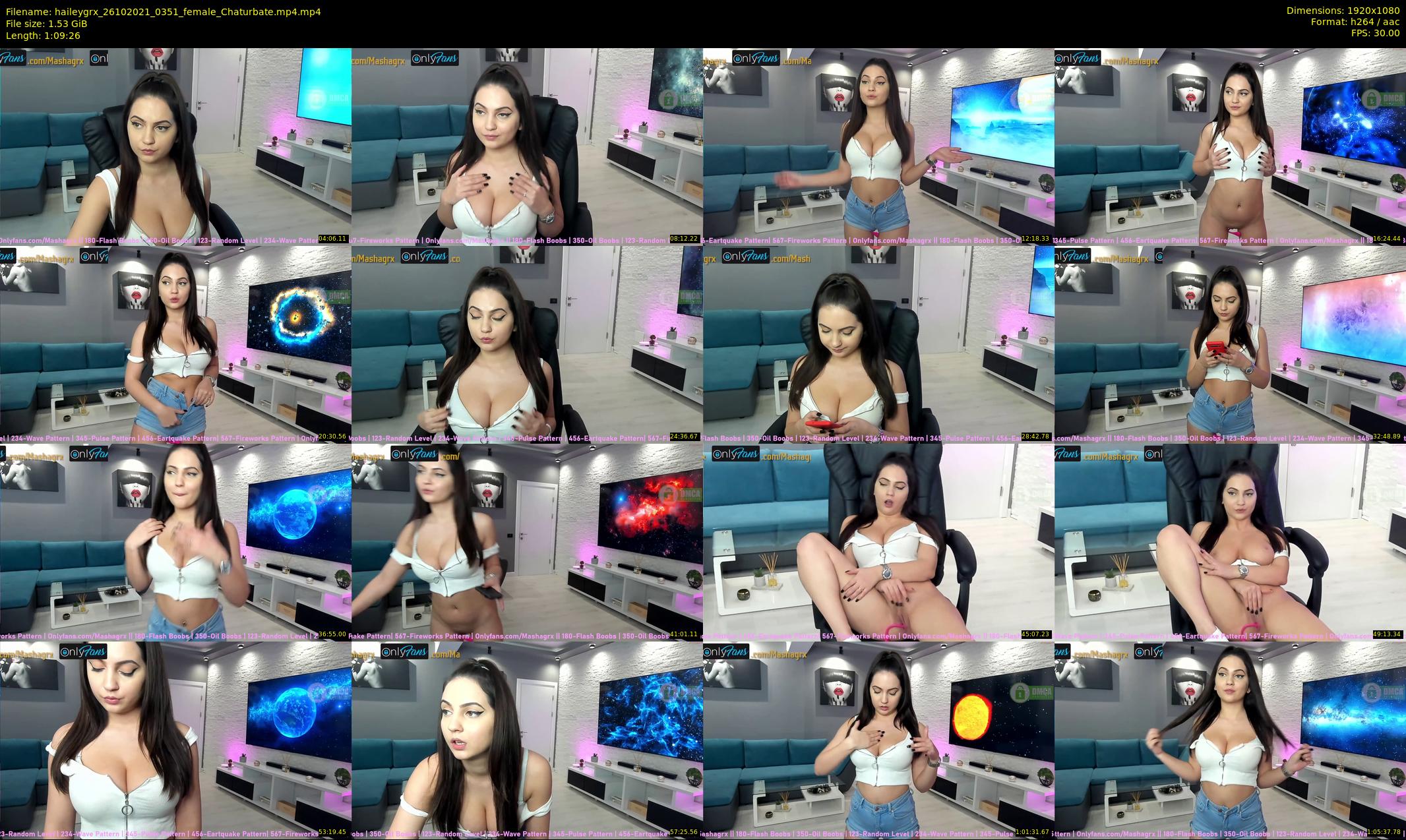 haileygrx — 70 minute Chaturbate female cam show recording, 1080p, Oct 26, 2021