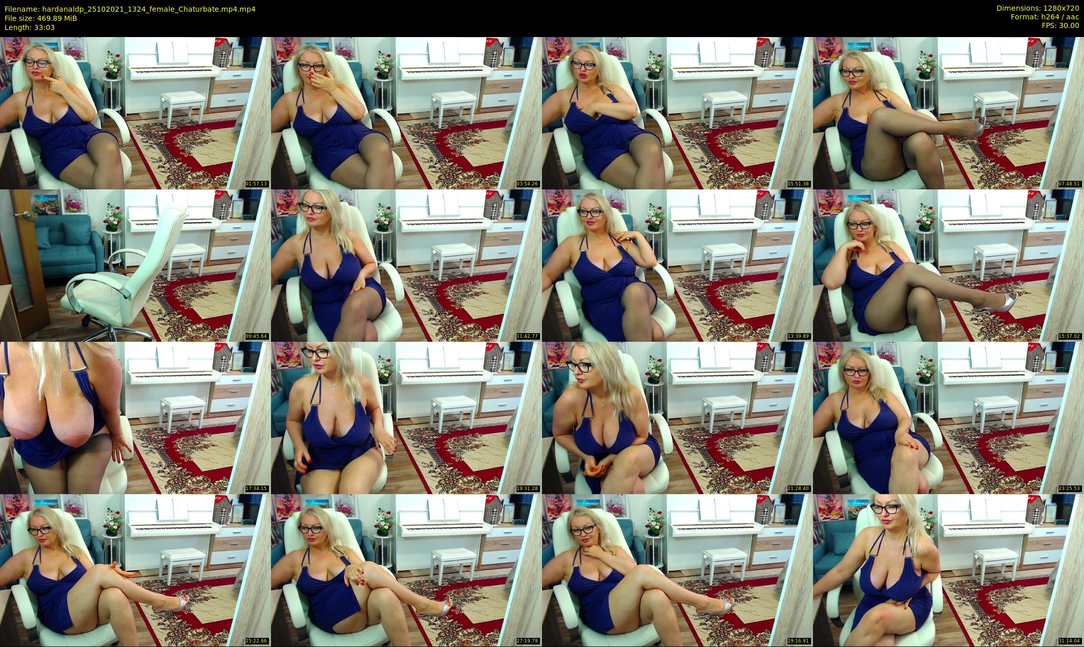 hardanaldp — 34 minute Chaturbate female cam show recording, 720p, Oct 25, 2021