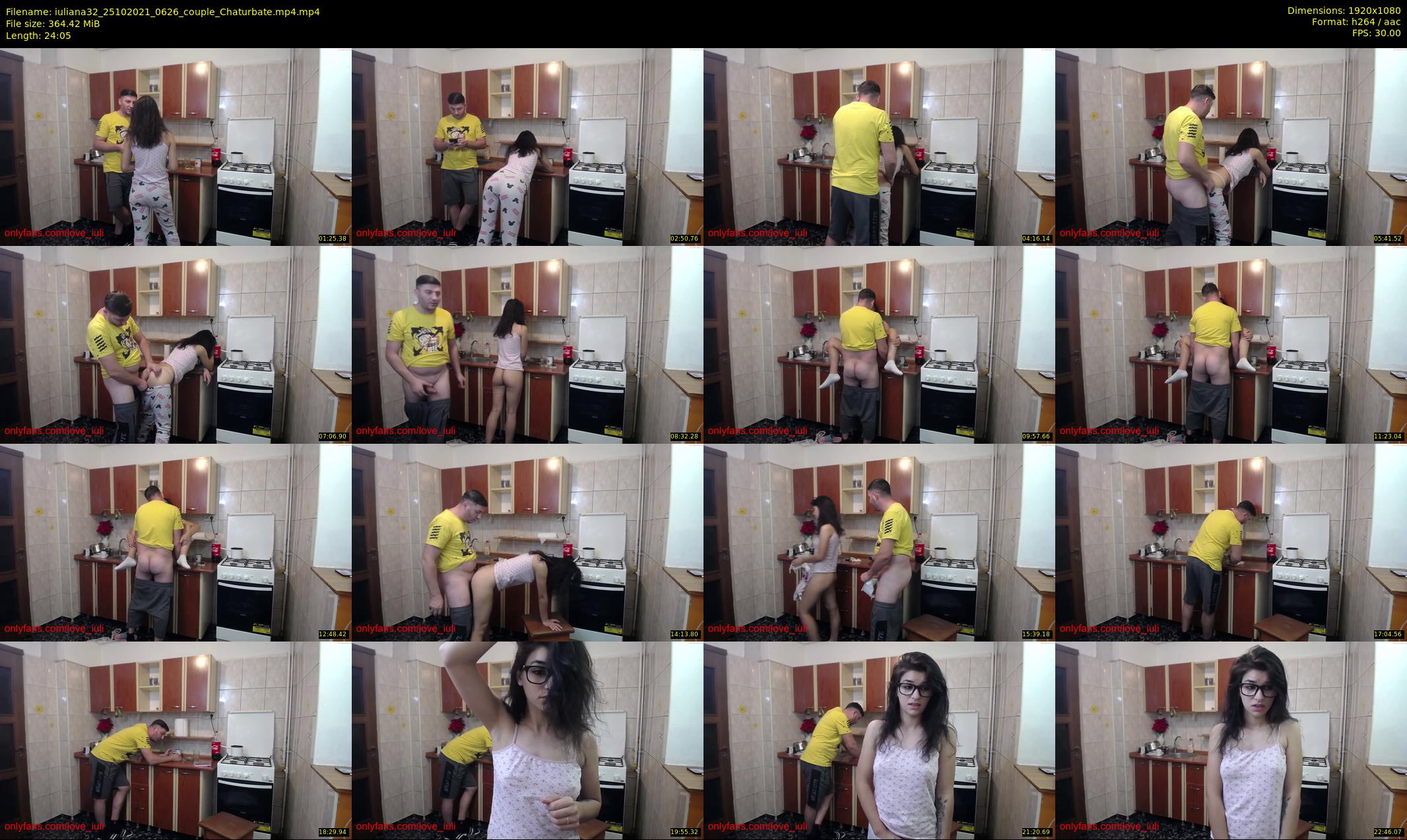 iuliana32 — 25 minute Chaturbate couple cam show recording, 1080p, Oct 25, 2021
