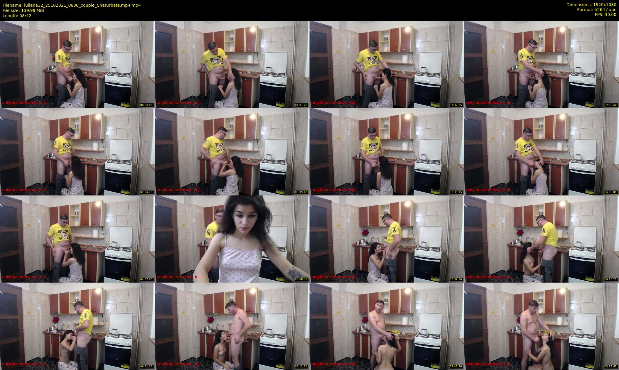 iuliana32 — 9 minute Chaturbate couple cam show recording, 1080p, Oct 25, 2021