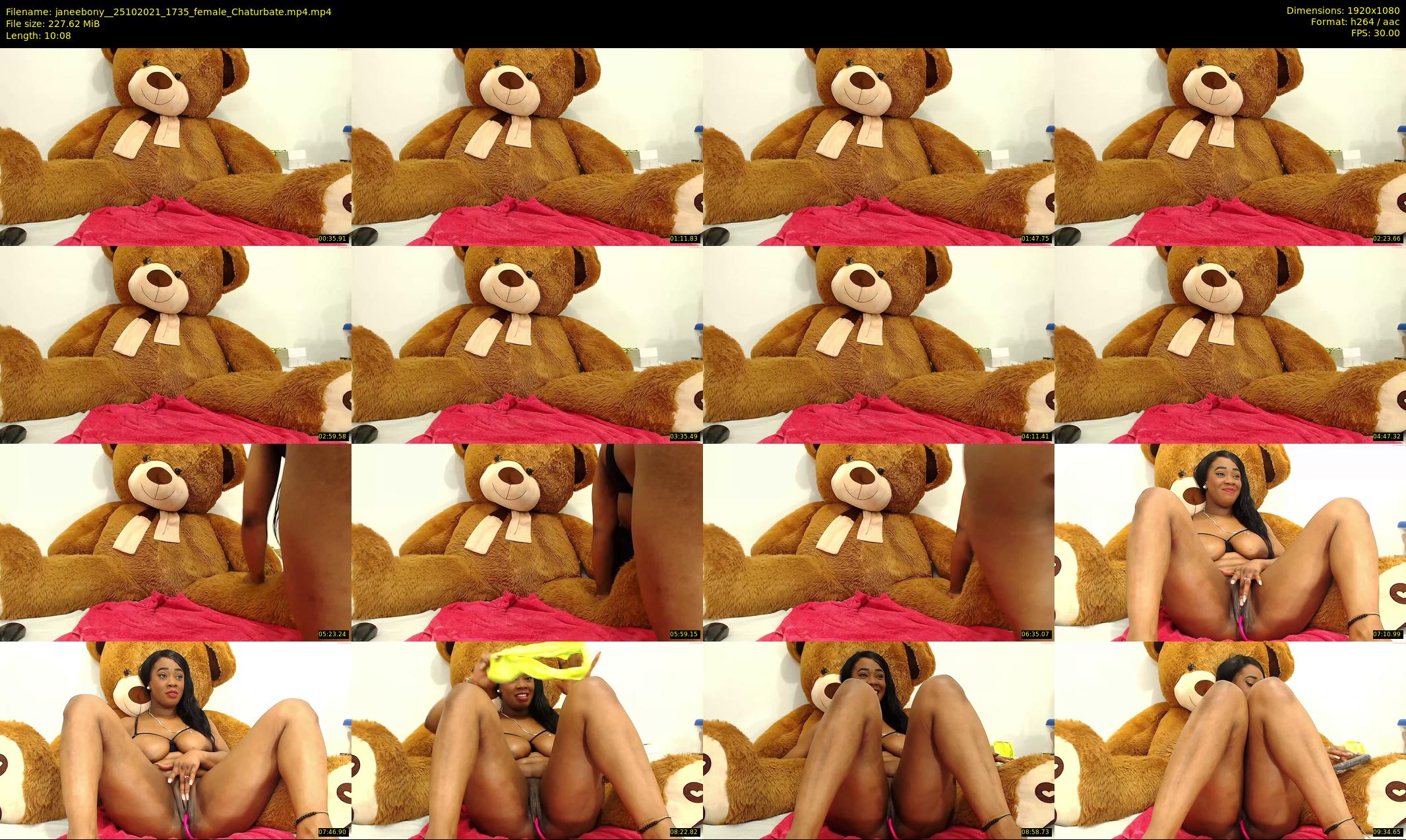 janeebony_ — 11 minute Chaturbate female cam show recording, 1080p, Oct 25, 2021