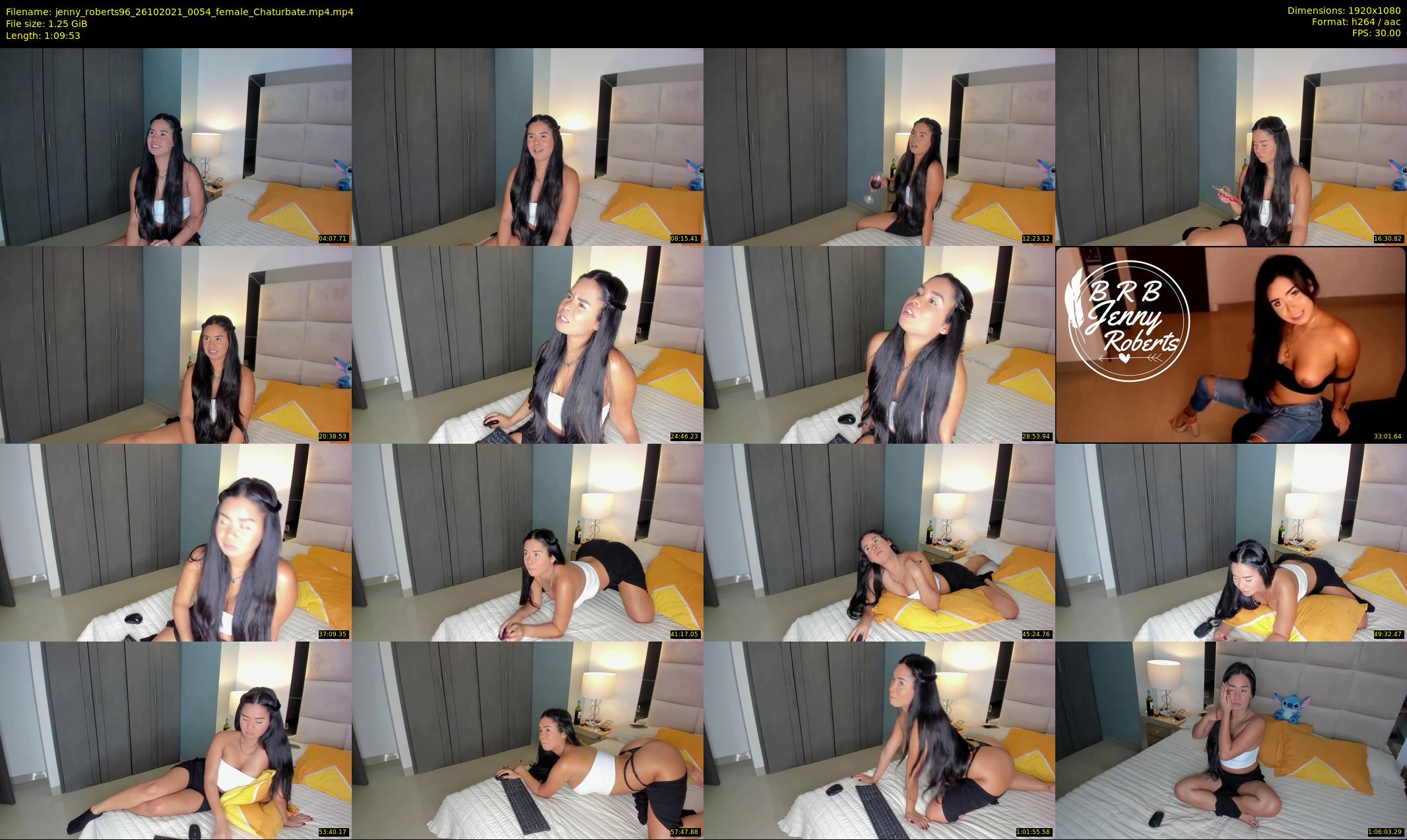 jenny_roberts96 — 70 minute Chaturbate female cam show recording, 1080p, Oct 26, 2021