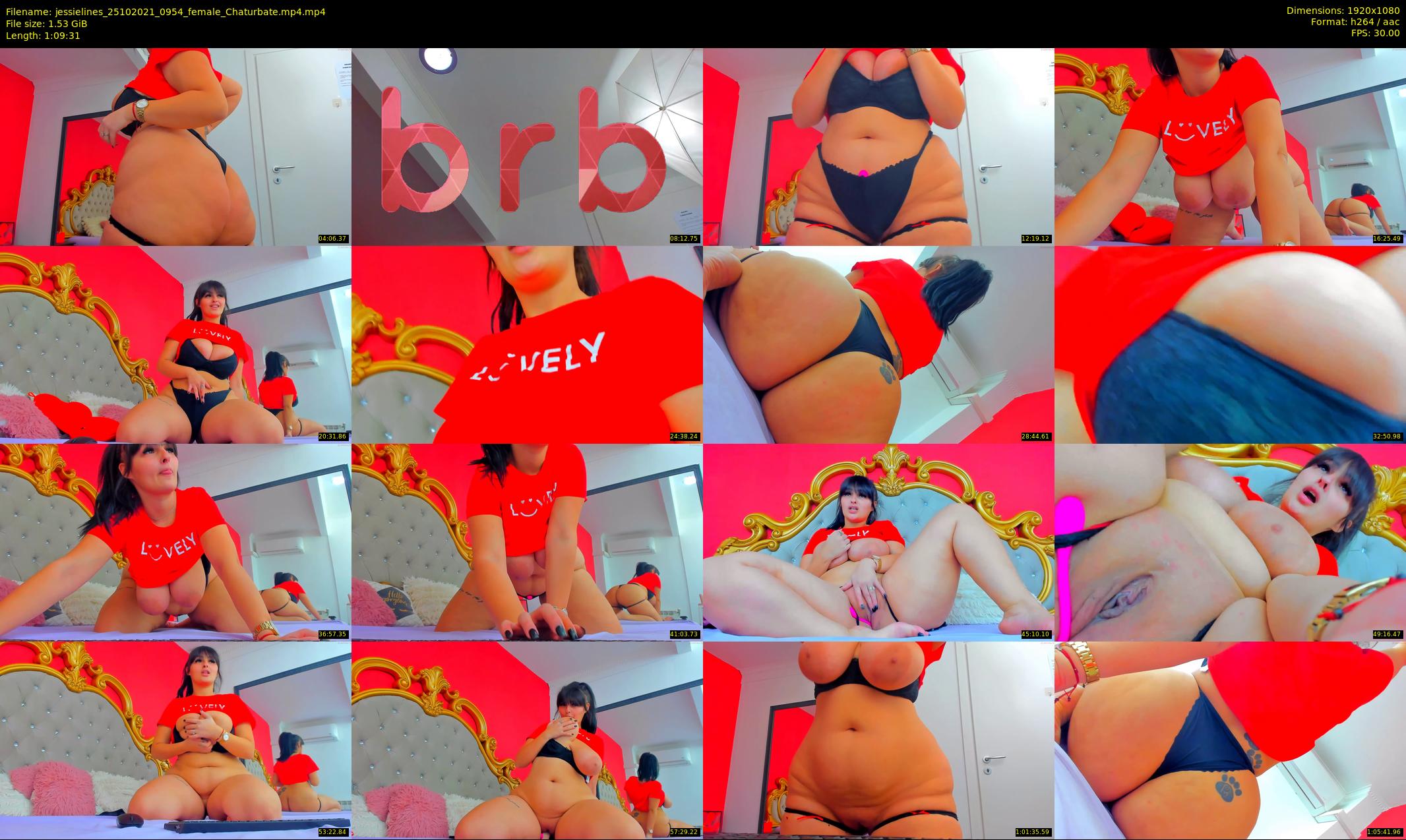 jessielines — 70 minute Chaturbate female cam show recording, 1080p, Oct 25, 2021