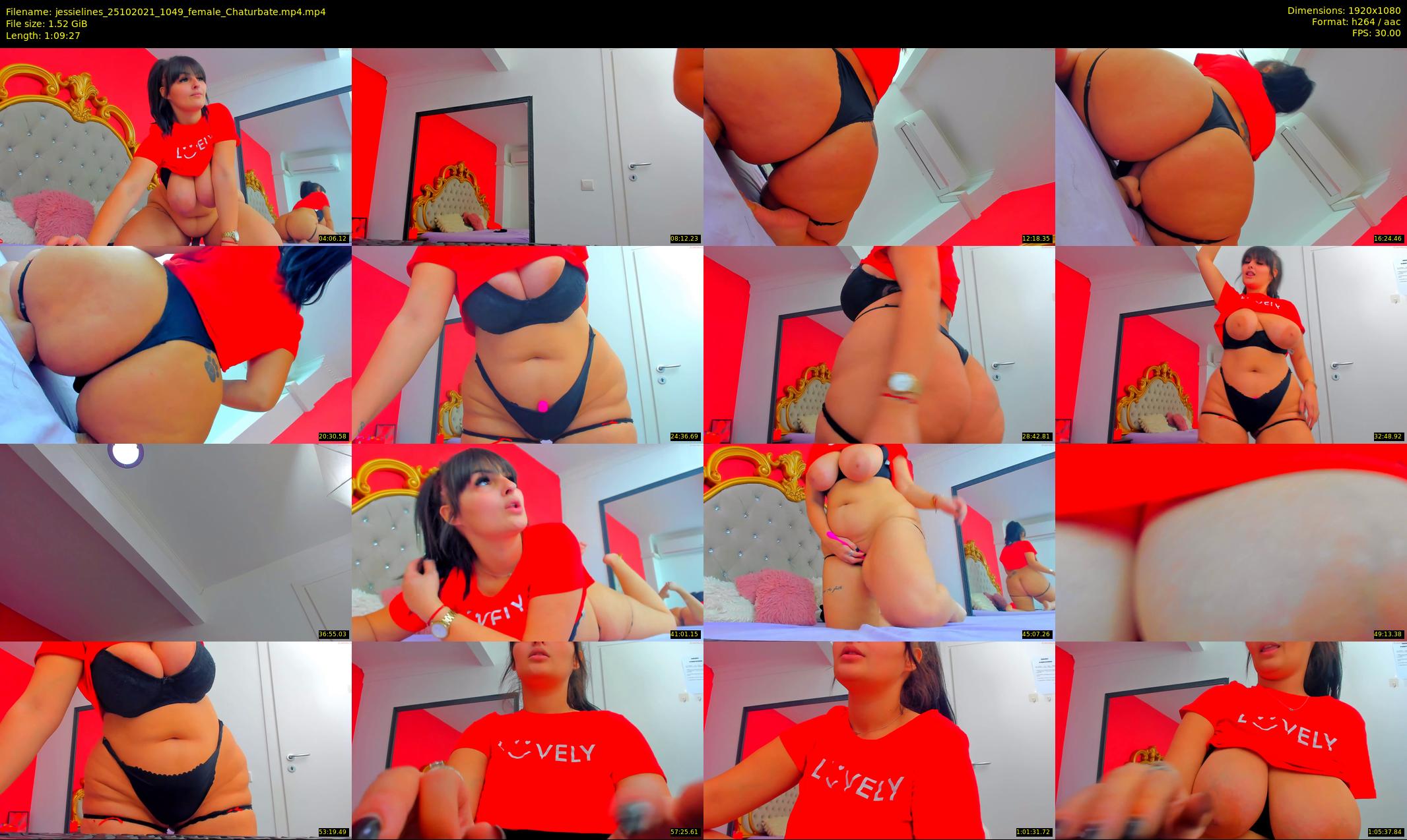 jessielines — 70 minute Chaturbate female cam show recording, 1080p, Oct 25, 2021