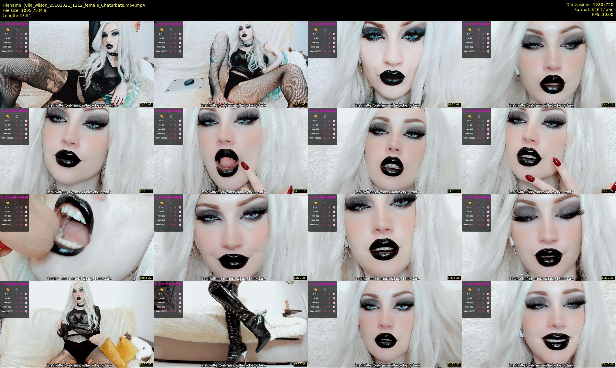julia_wilson — 58 minute Chaturbate female cam show recording, 720p, Oct 25, 2021
