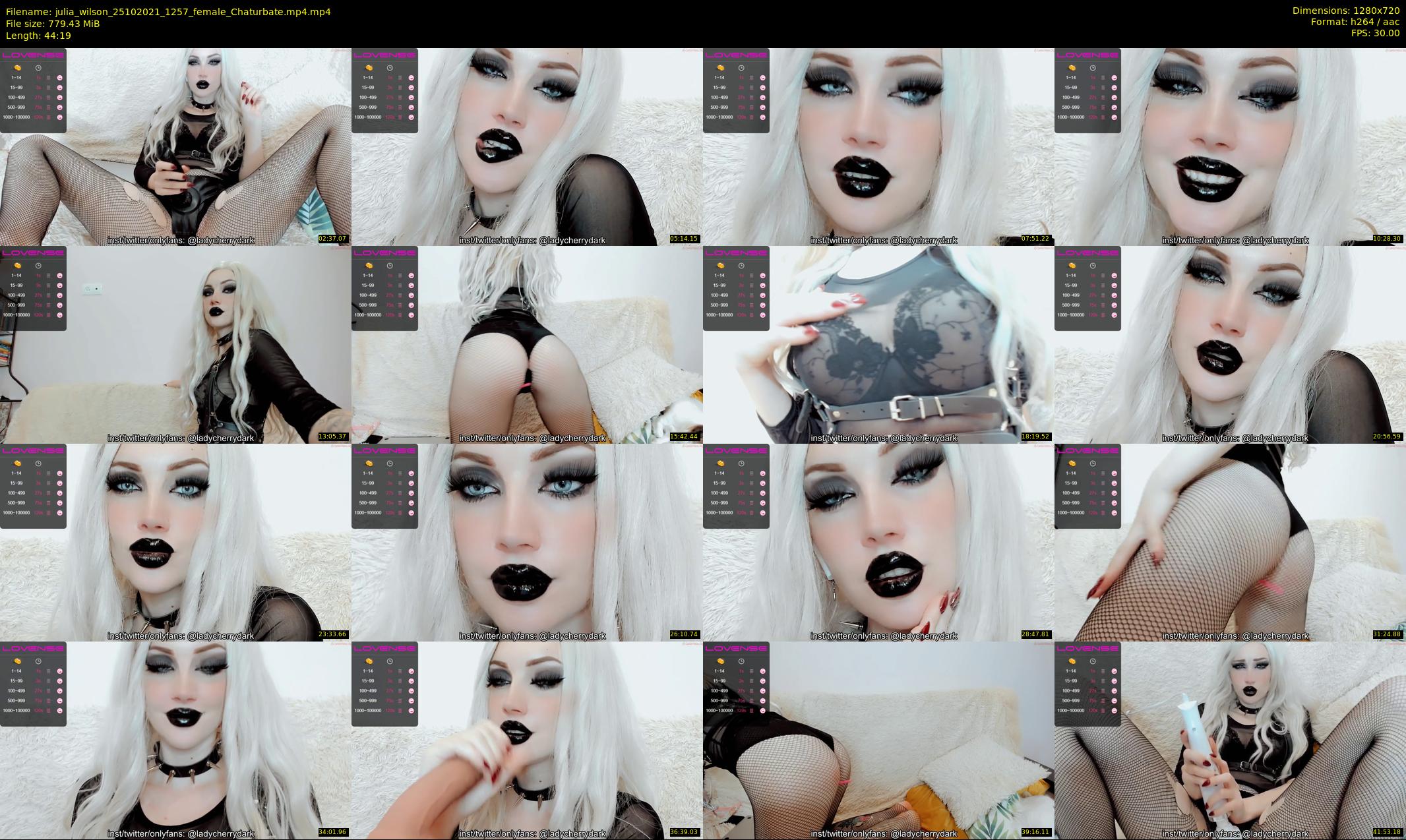 julia_wilson — 45 minute Chaturbate female cam show recording, 720p, Oct 25, 2021