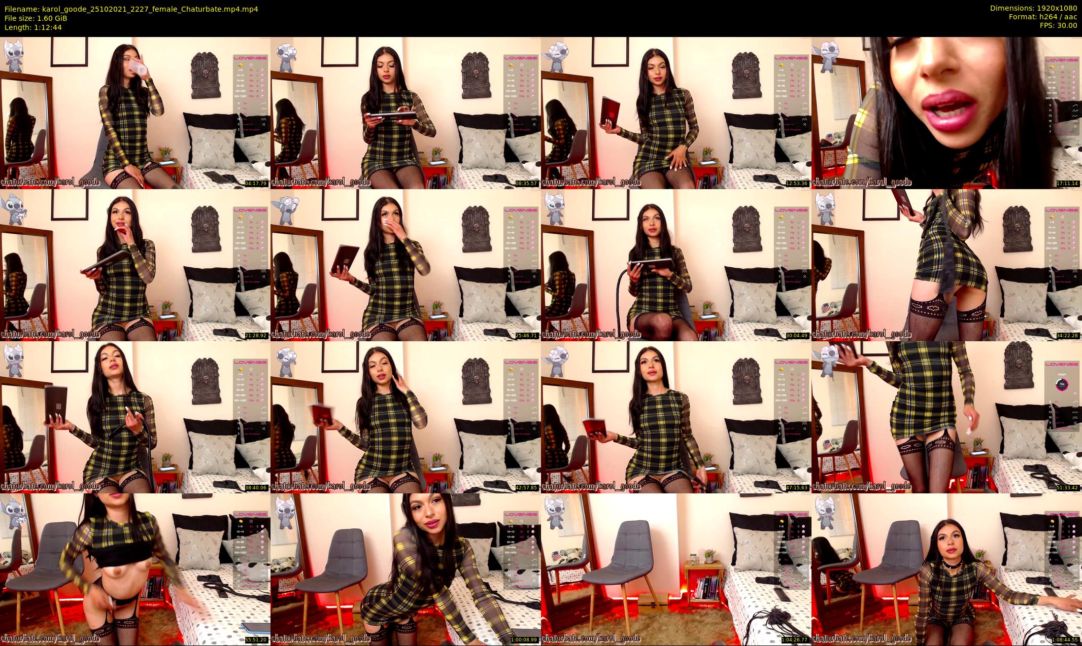 karol_goode — 73 minute Chaturbate female cam show recording, 1080p, Oct 25, 2021