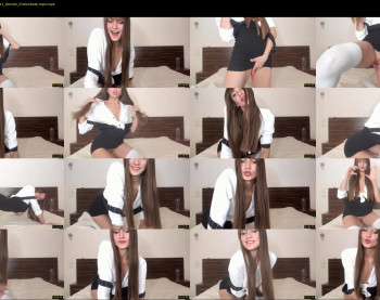 krissmoon — 5 minute Chaturbate female cam show recording, 720p, Oct 25, 2021
