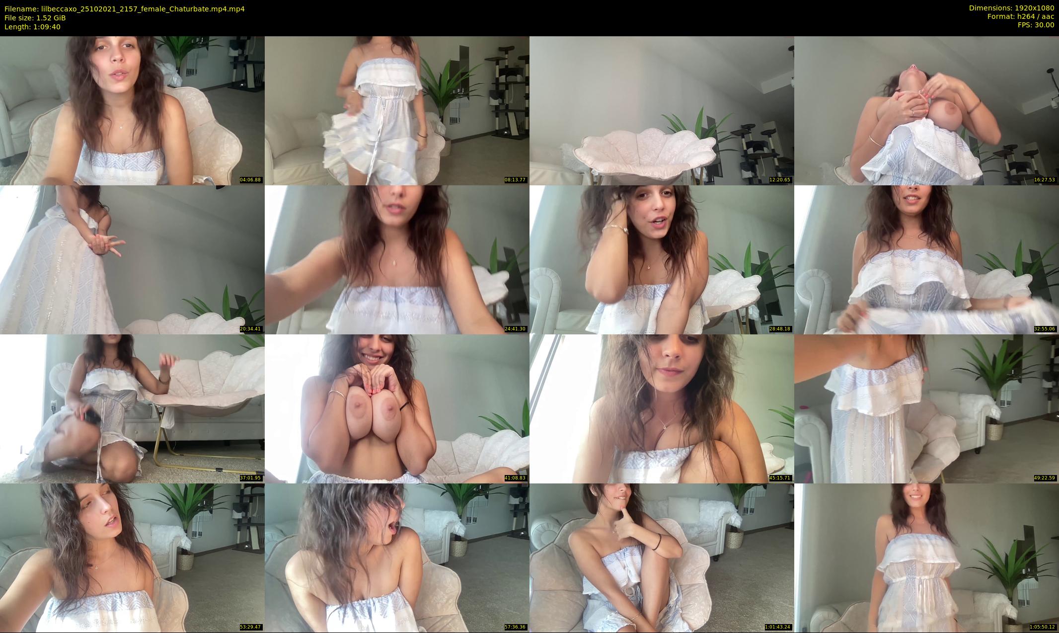 lilbeccaxo — 70 minute Chaturbate female cam show recording, 1080p, Oct 25, 2021