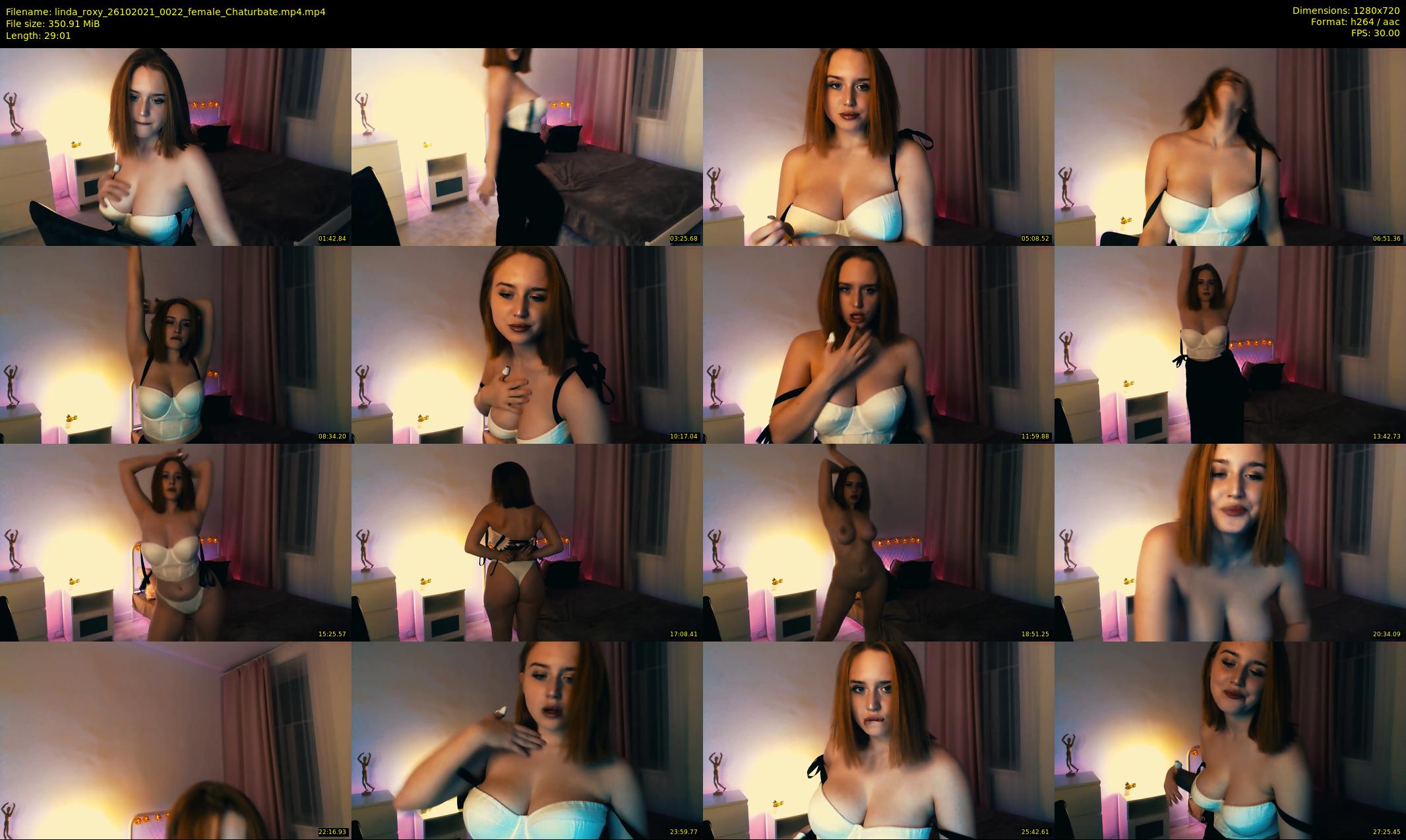 linda_roxy — 30 minute Chaturbate female cam show recording, 720p, Oct 26, 2021