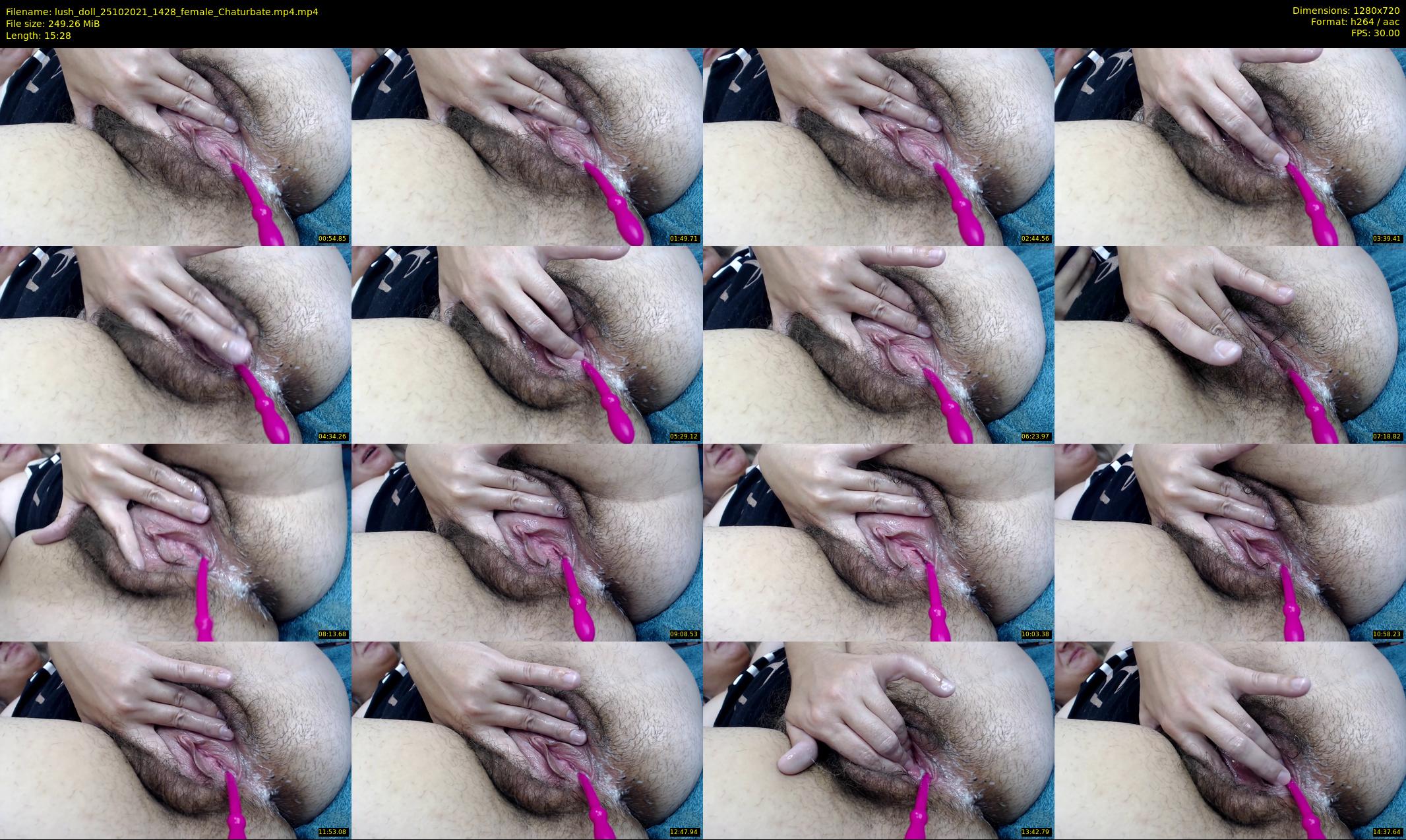 lush_doll — 16 minute Chaturbate female cam show recording, 720p, Oct 25, 2021