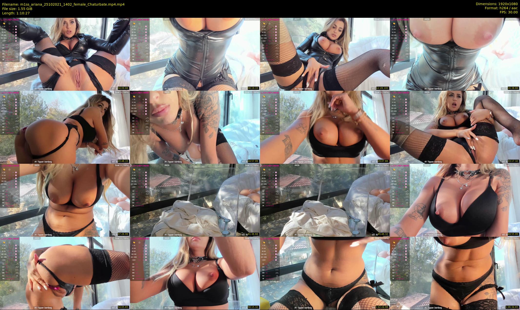 m1ss_ariana — 71 minute Chaturbate female cam show recording, 1080p, Oct 25, 2021