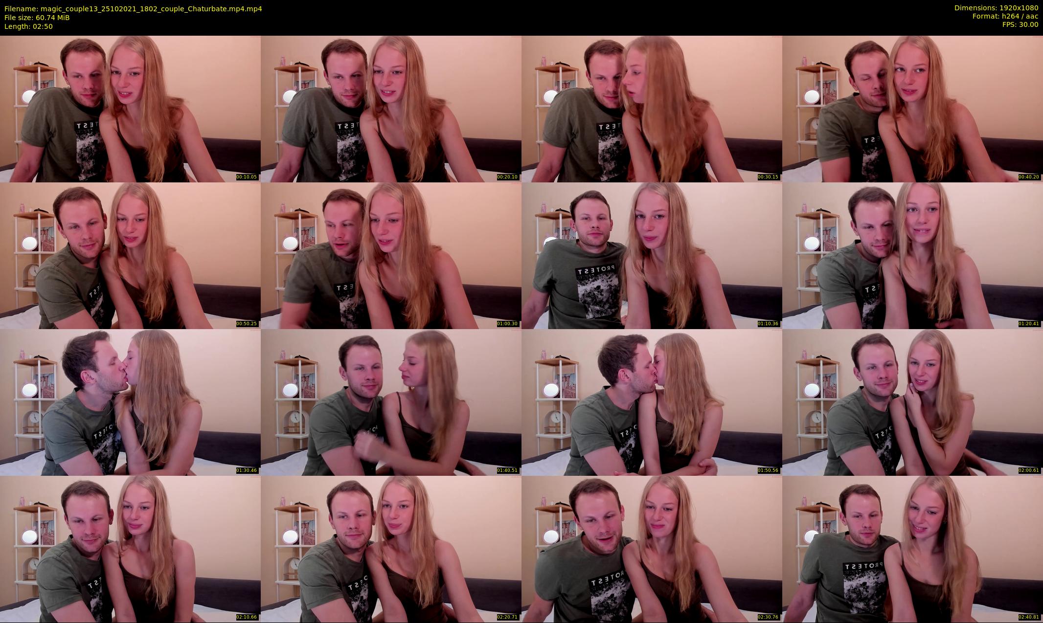 magic_couple13 — 3 minute Chaturbate couple cam show recording, 1080p, Oct 25, 2021
