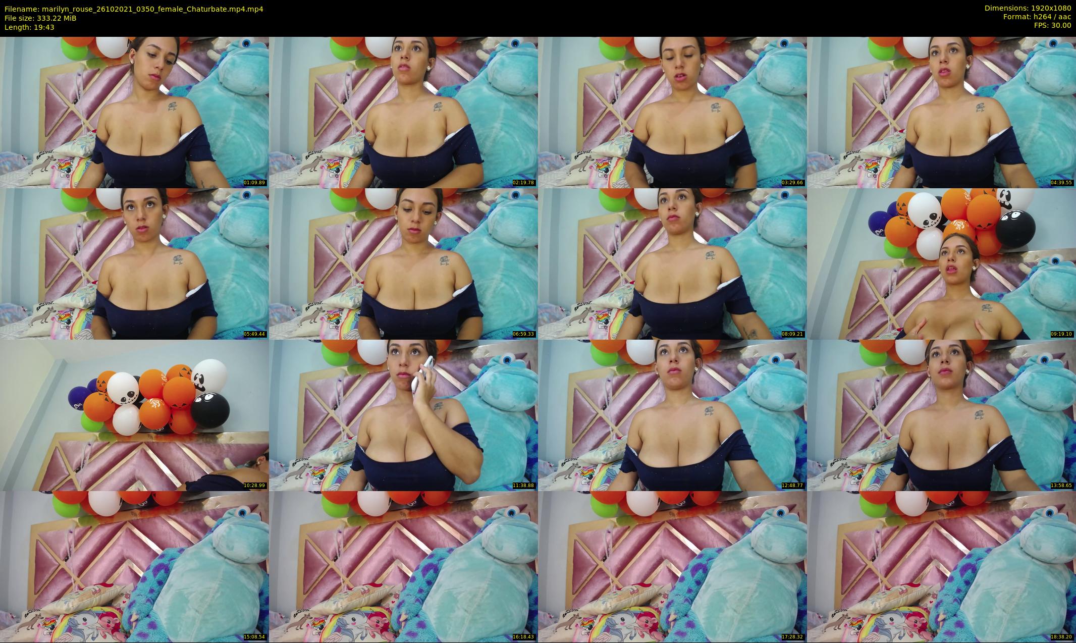 marilyn_rouse — 20 minute Chaturbate female cam show recording, 1080p, Oct 26, 2021