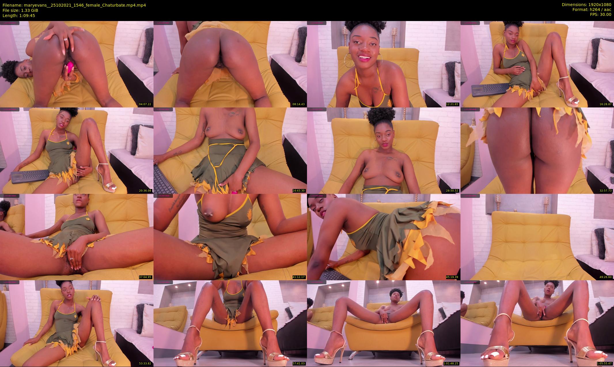 maryevans_ — 70 minute Chaturbate female cam show recording, 1080p, Oct 25, 2021