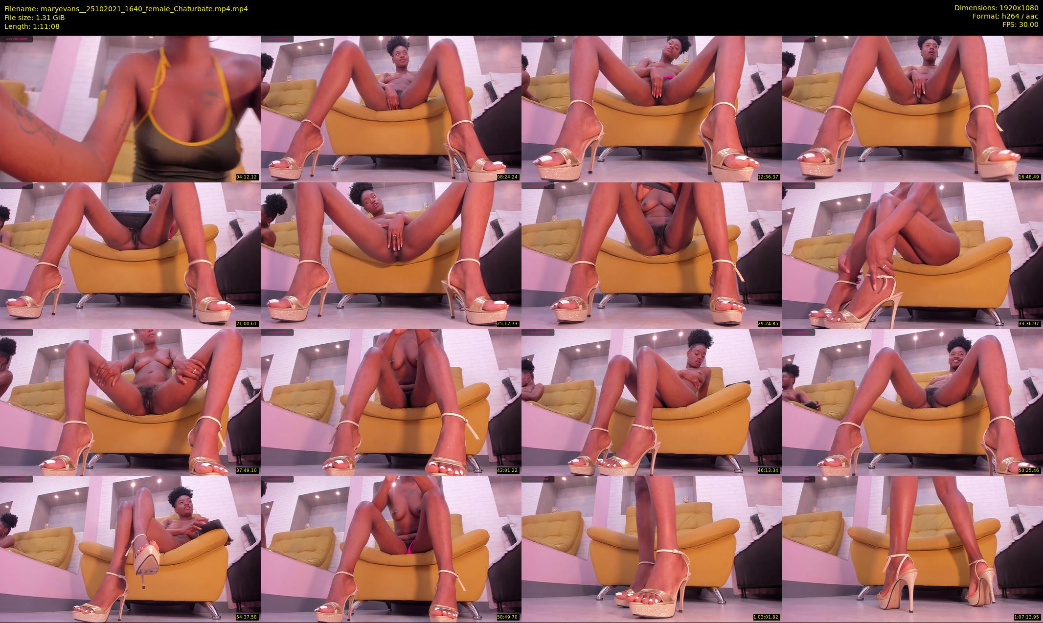 maryevans_ — 72 minute Chaturbate female cam show recording, 1080p, Oct 25, 2021