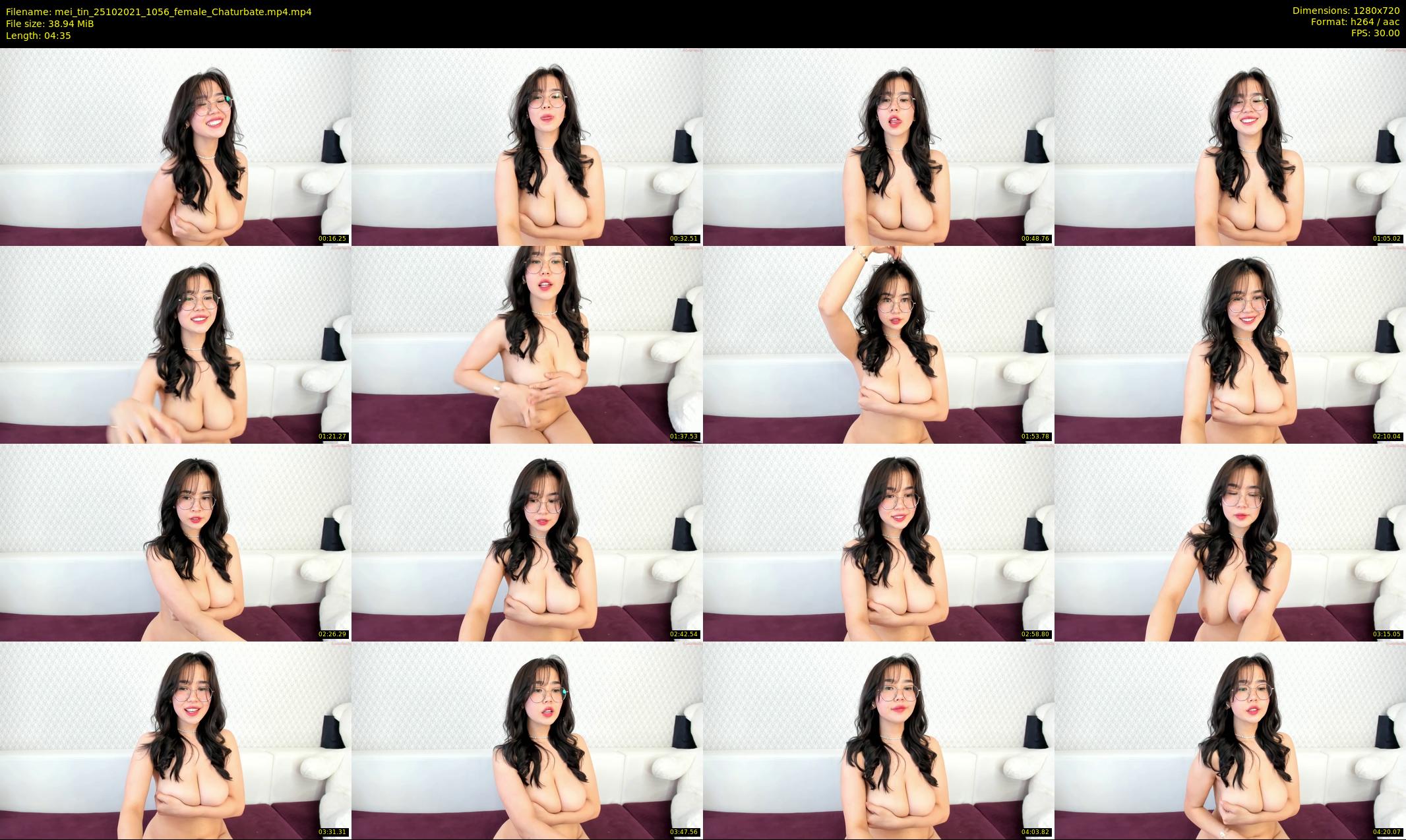 mei_tin — 5 minute Chaturbate female cam show recording, 720p, Oct 25, 2021