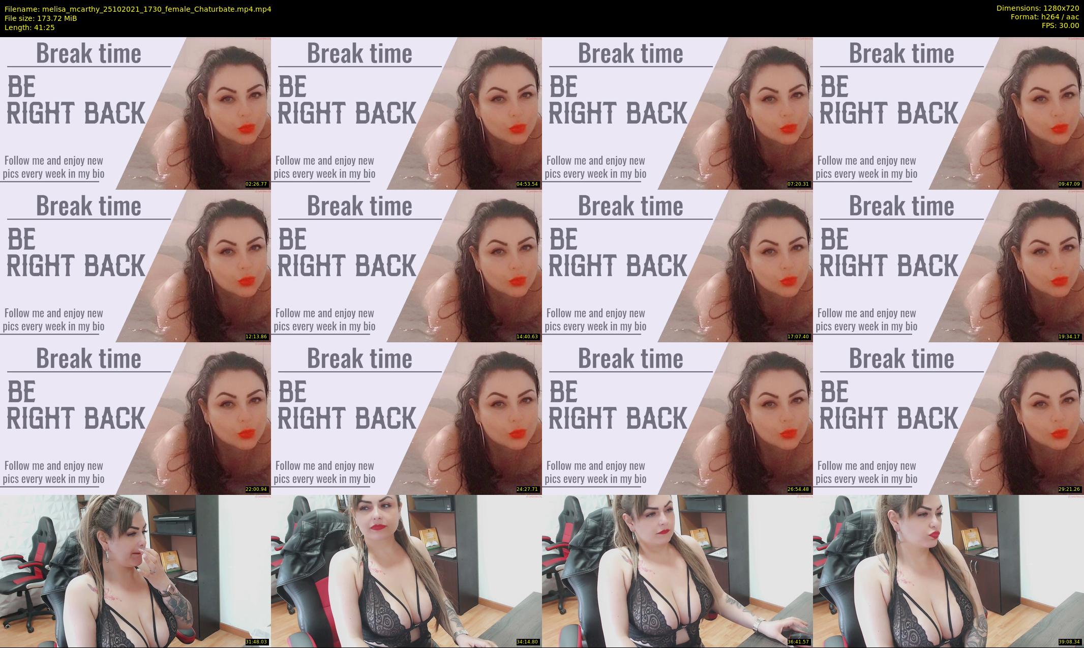 melisa_mcarthy — 42 minute Chaturbate couple cam show recording, 720p, Oct 25, 2021